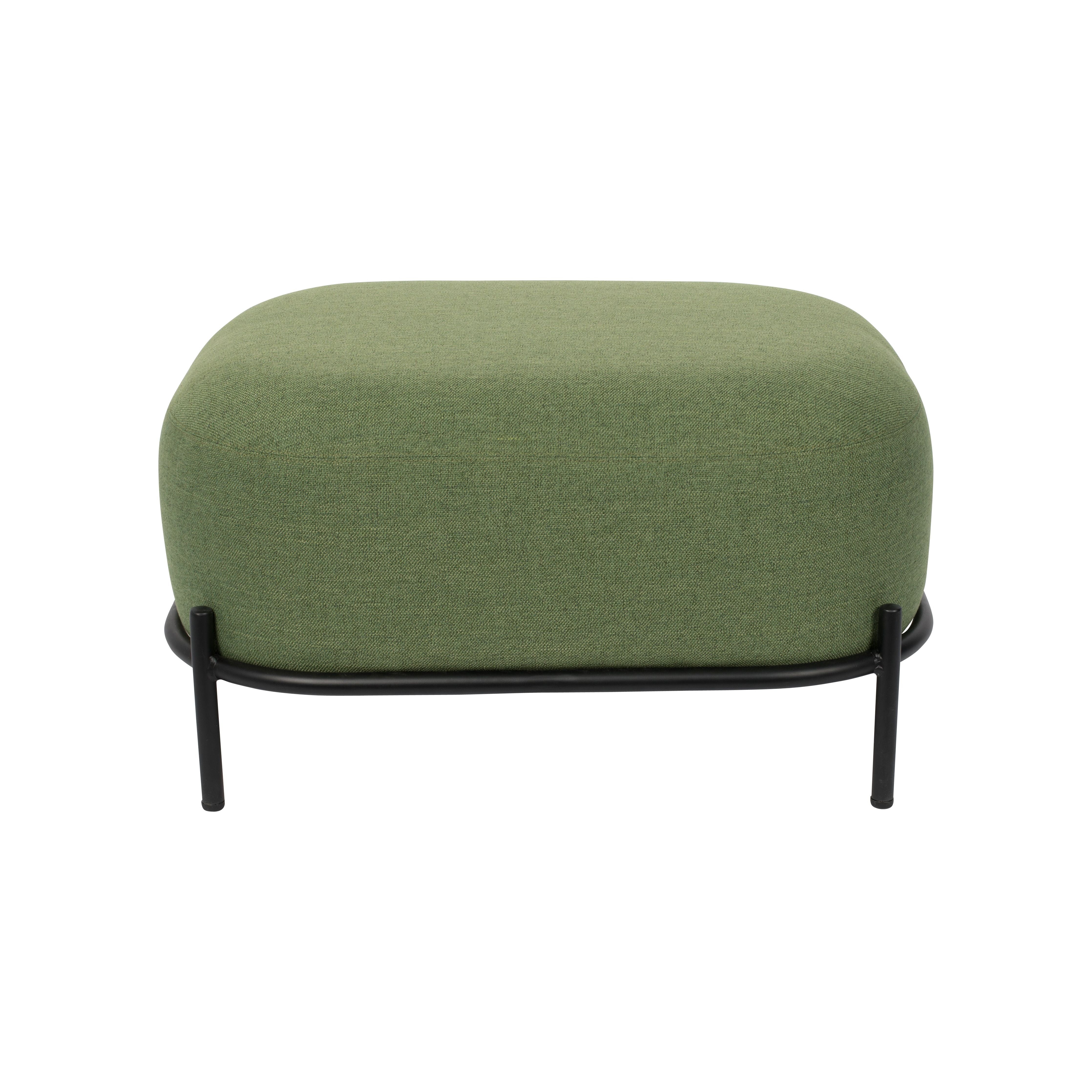 Footstool polly green