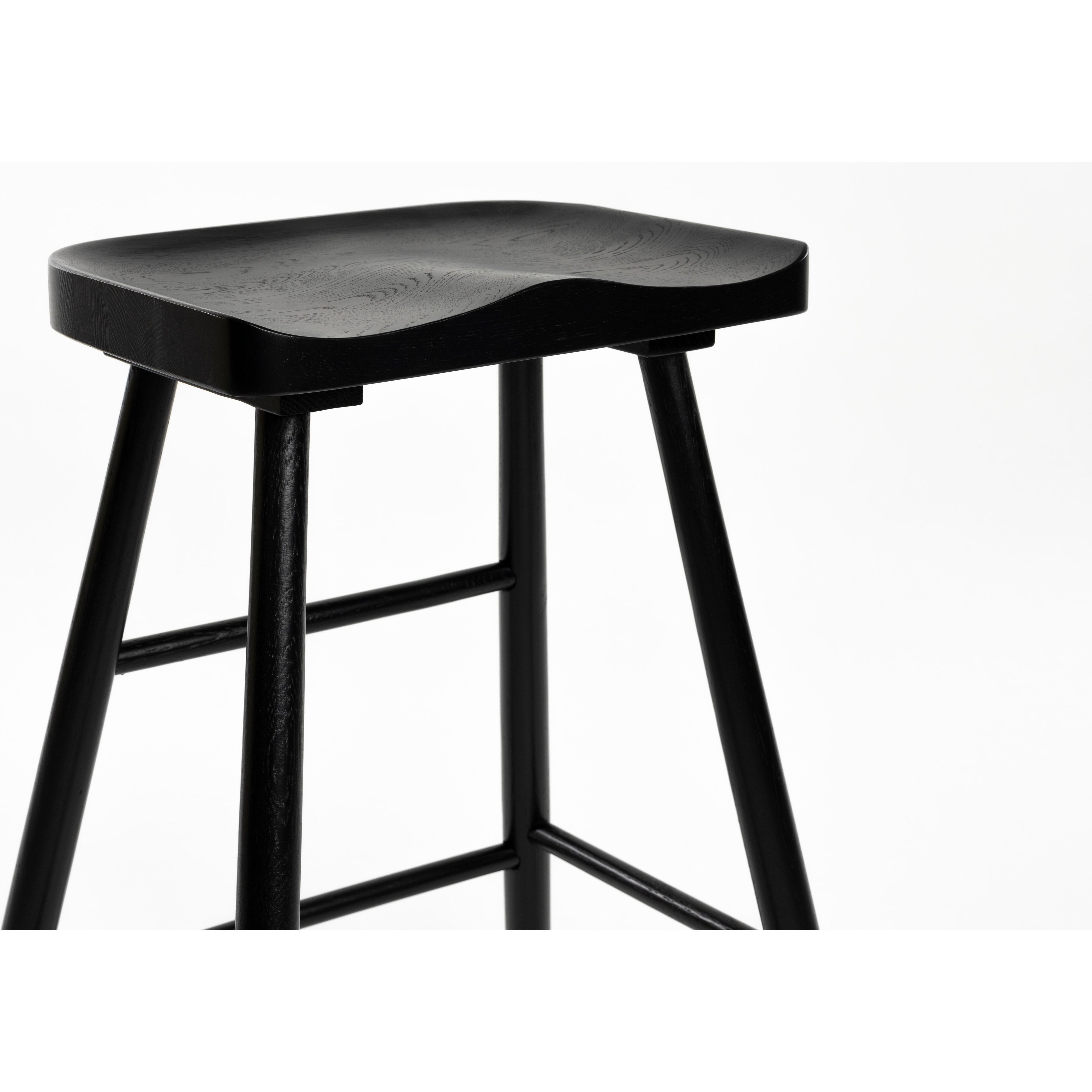 Bar stool vander black