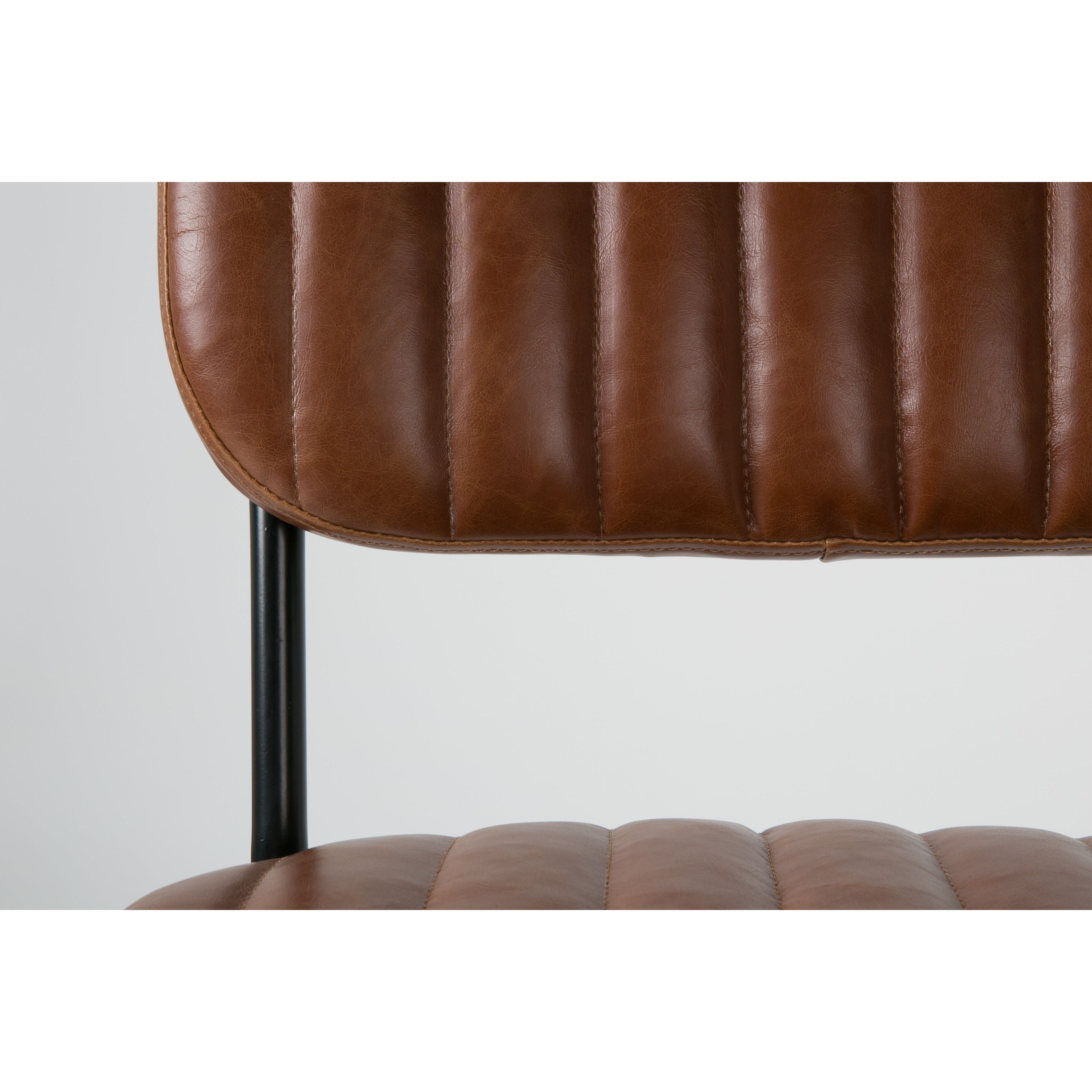 Chair jake worn brown