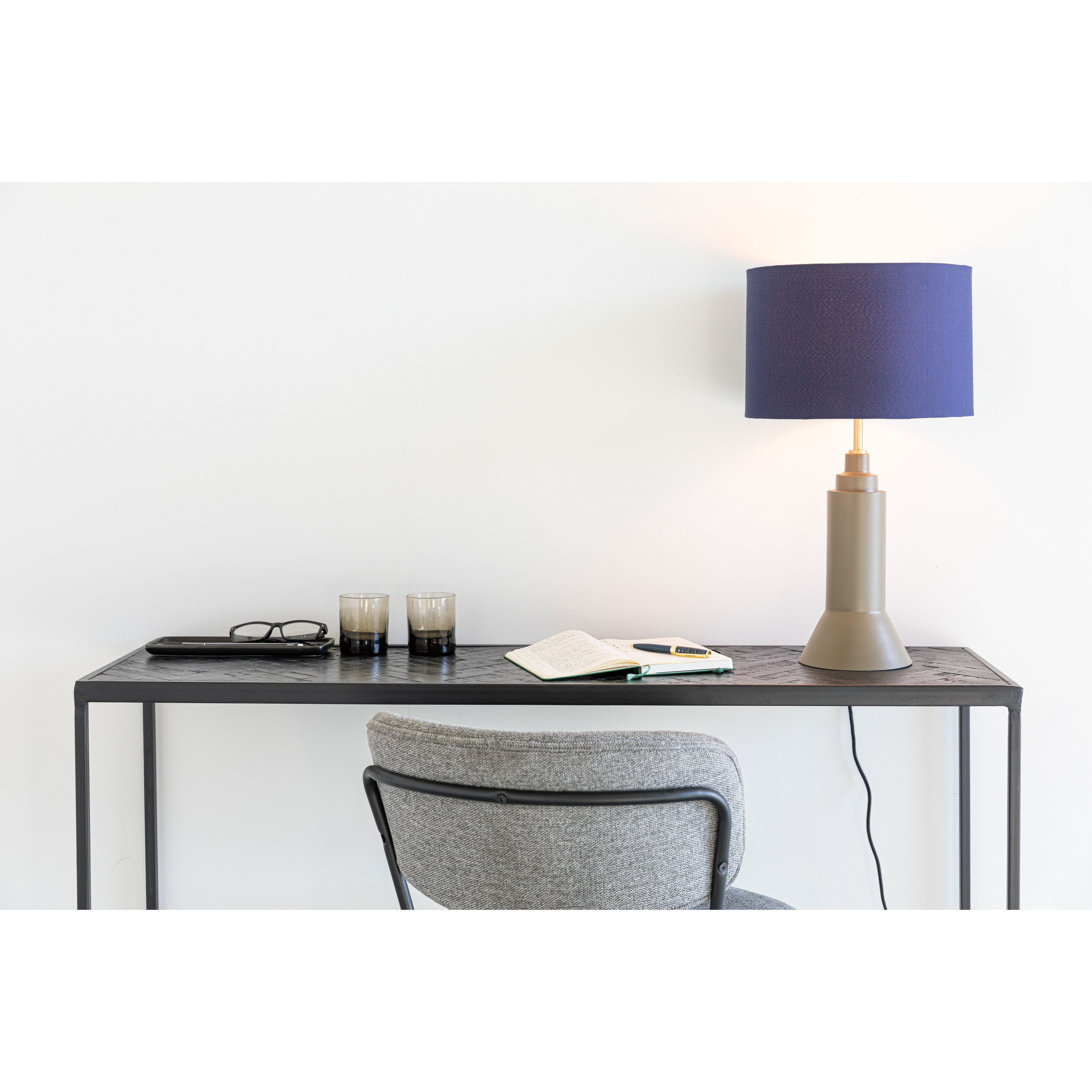 Table lamp kaja dark blue