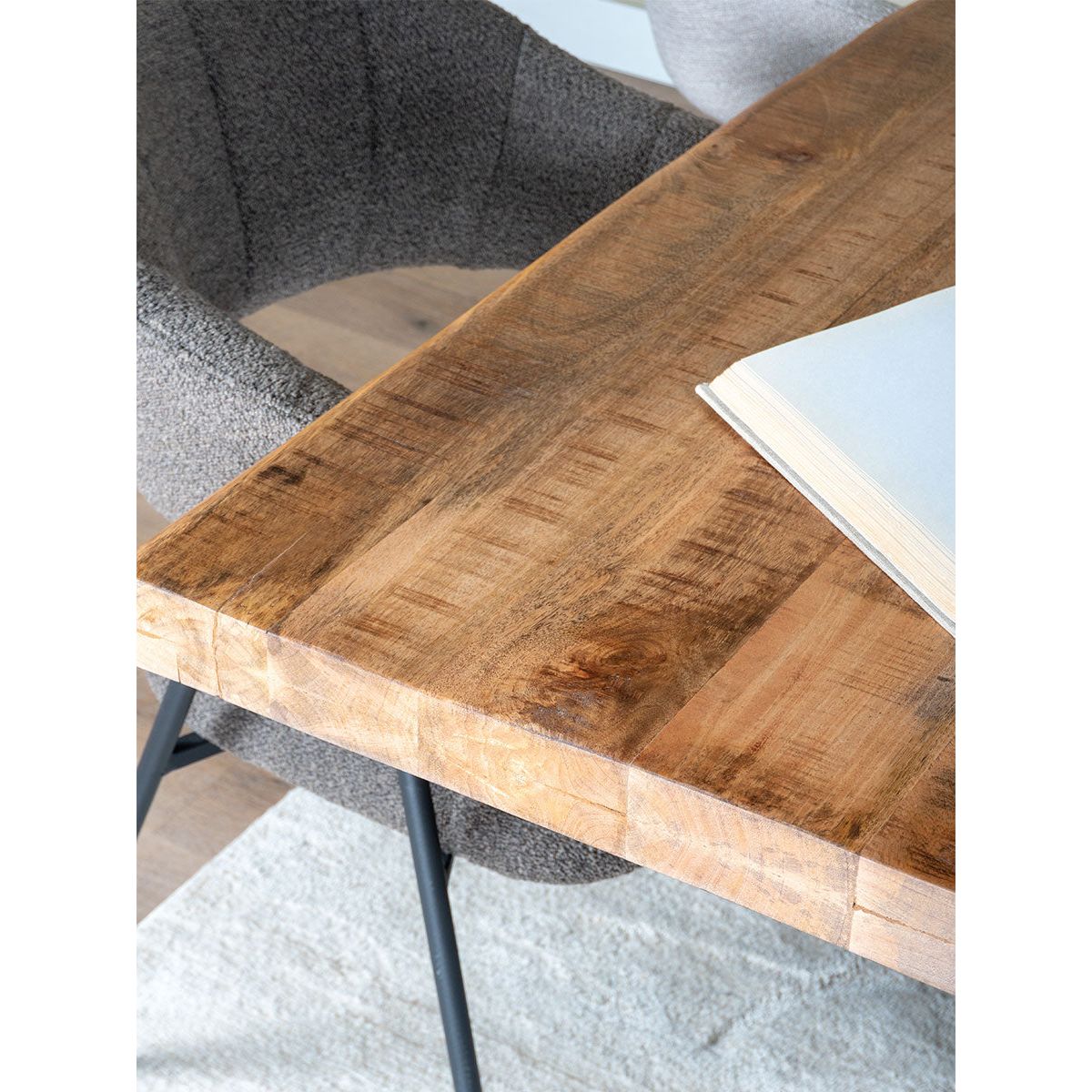 Eettafel Arvu - Mangohout Rechthoek