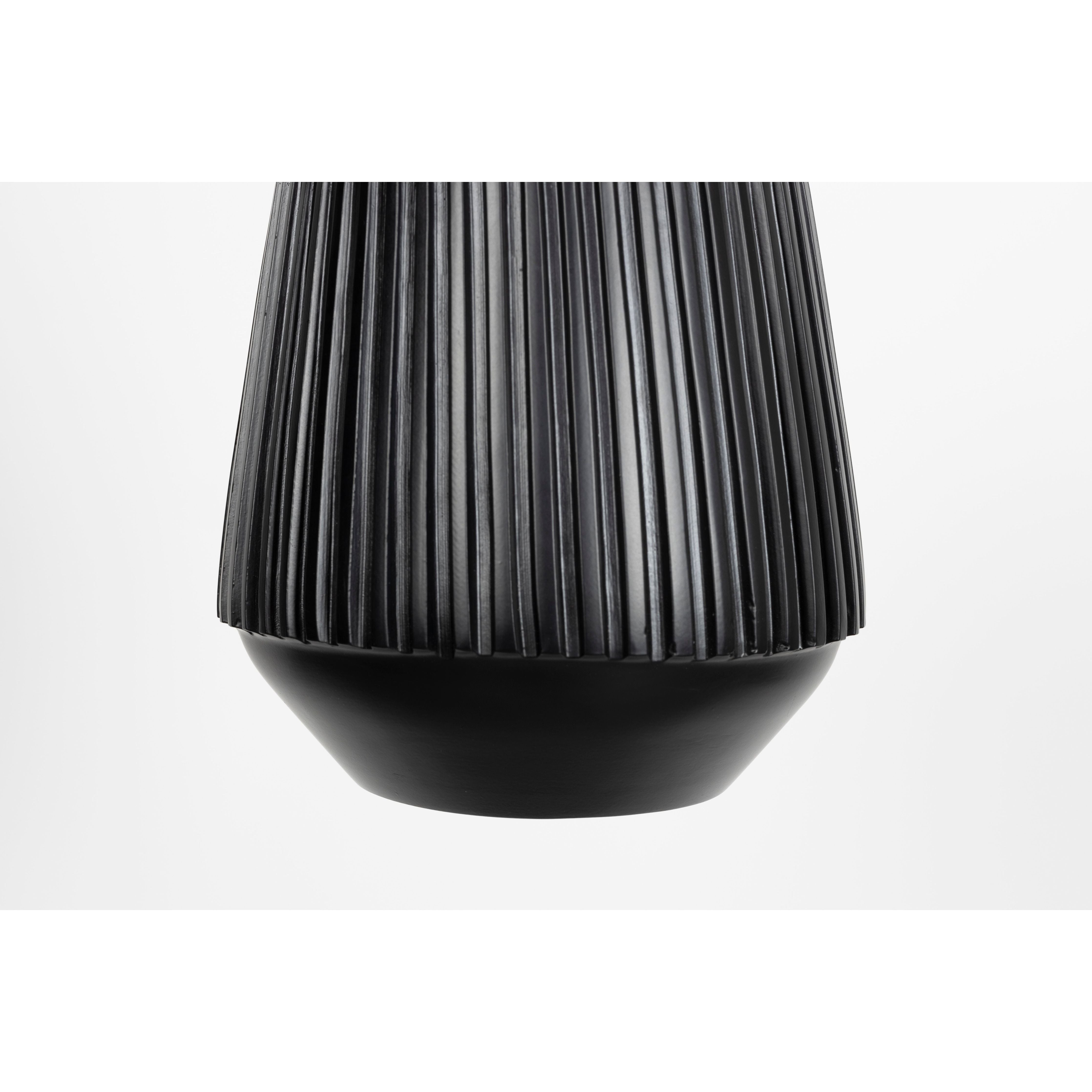 Pendant lamp aysa tall black