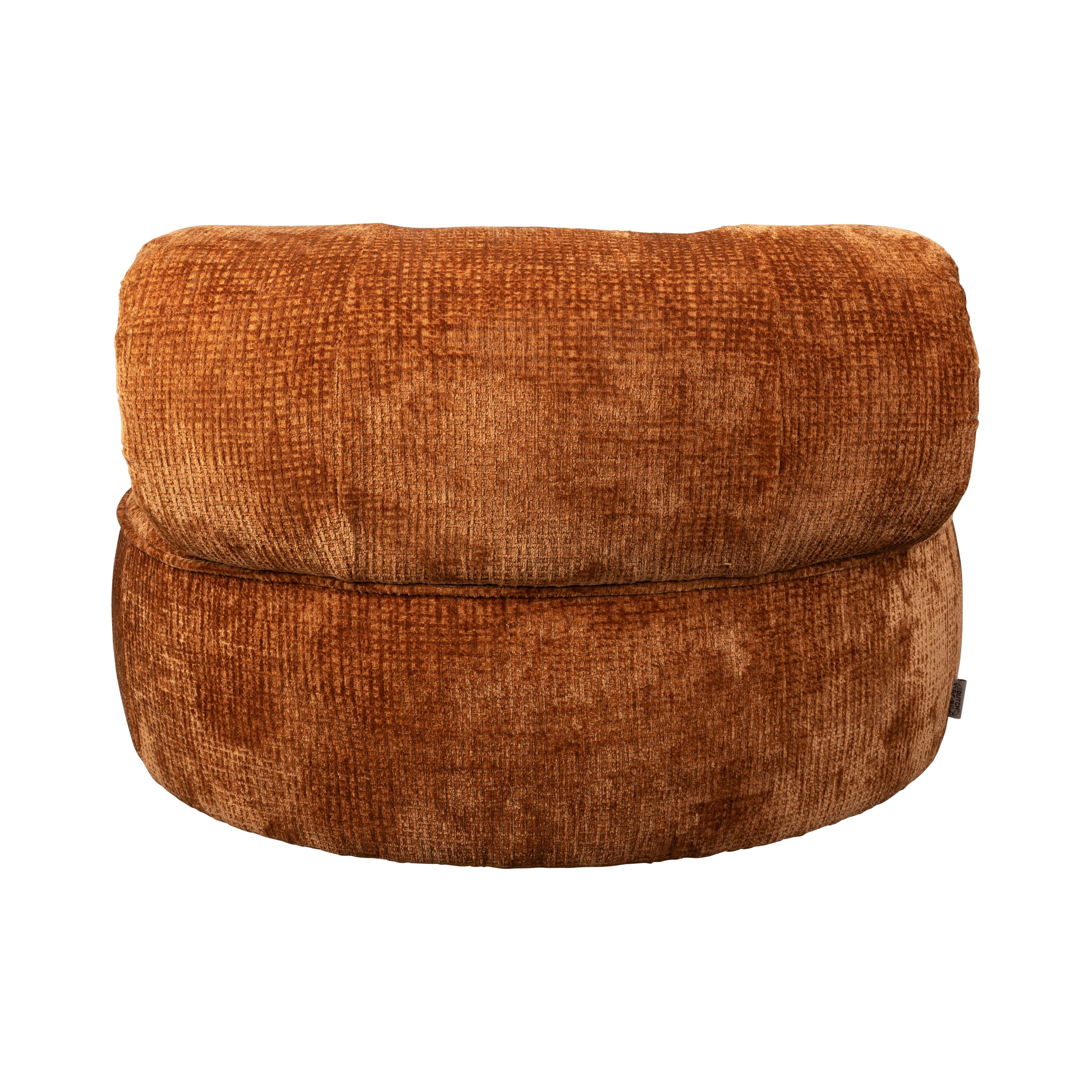 Fauteuil tilbury burned orange