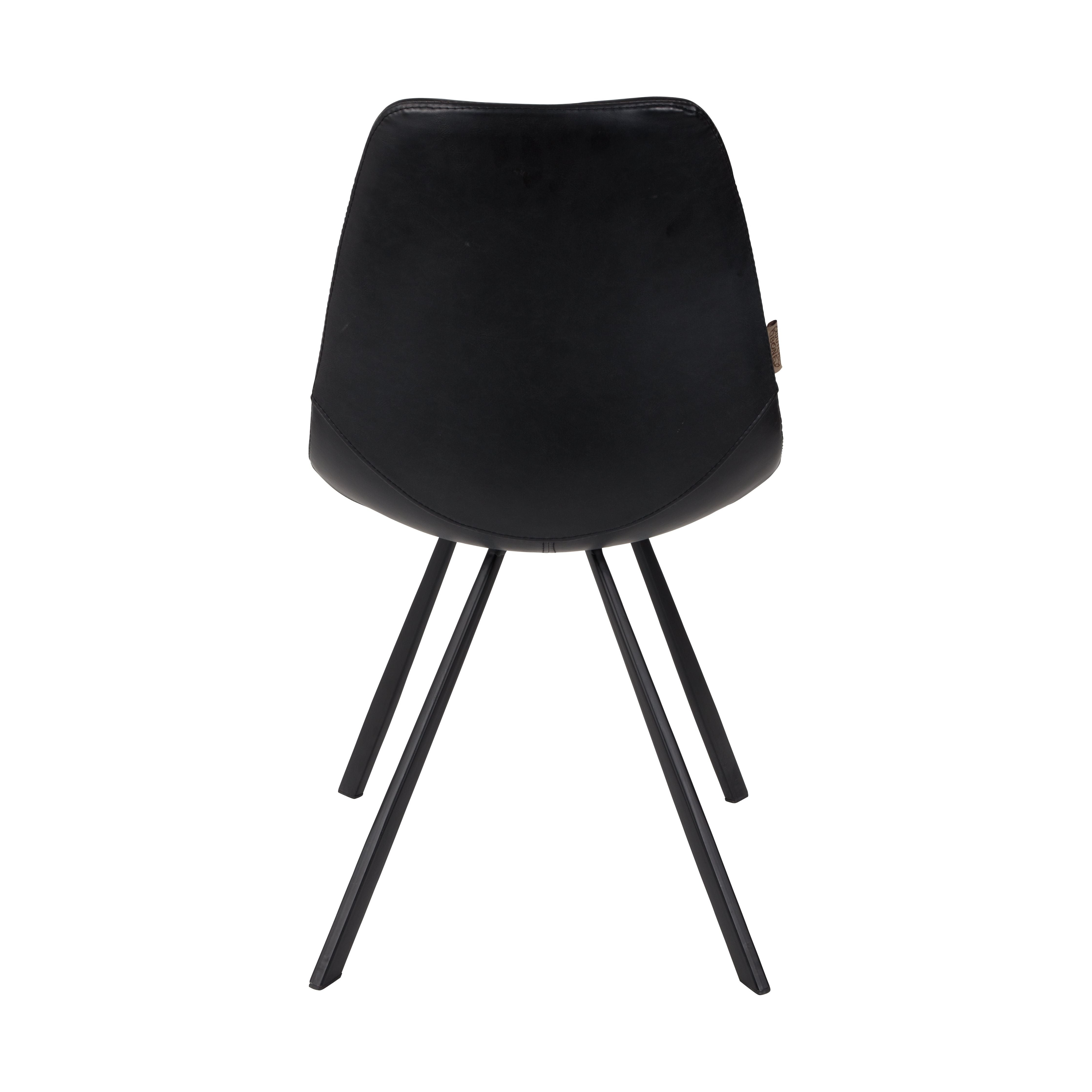 Chair franky black | 2 pieces