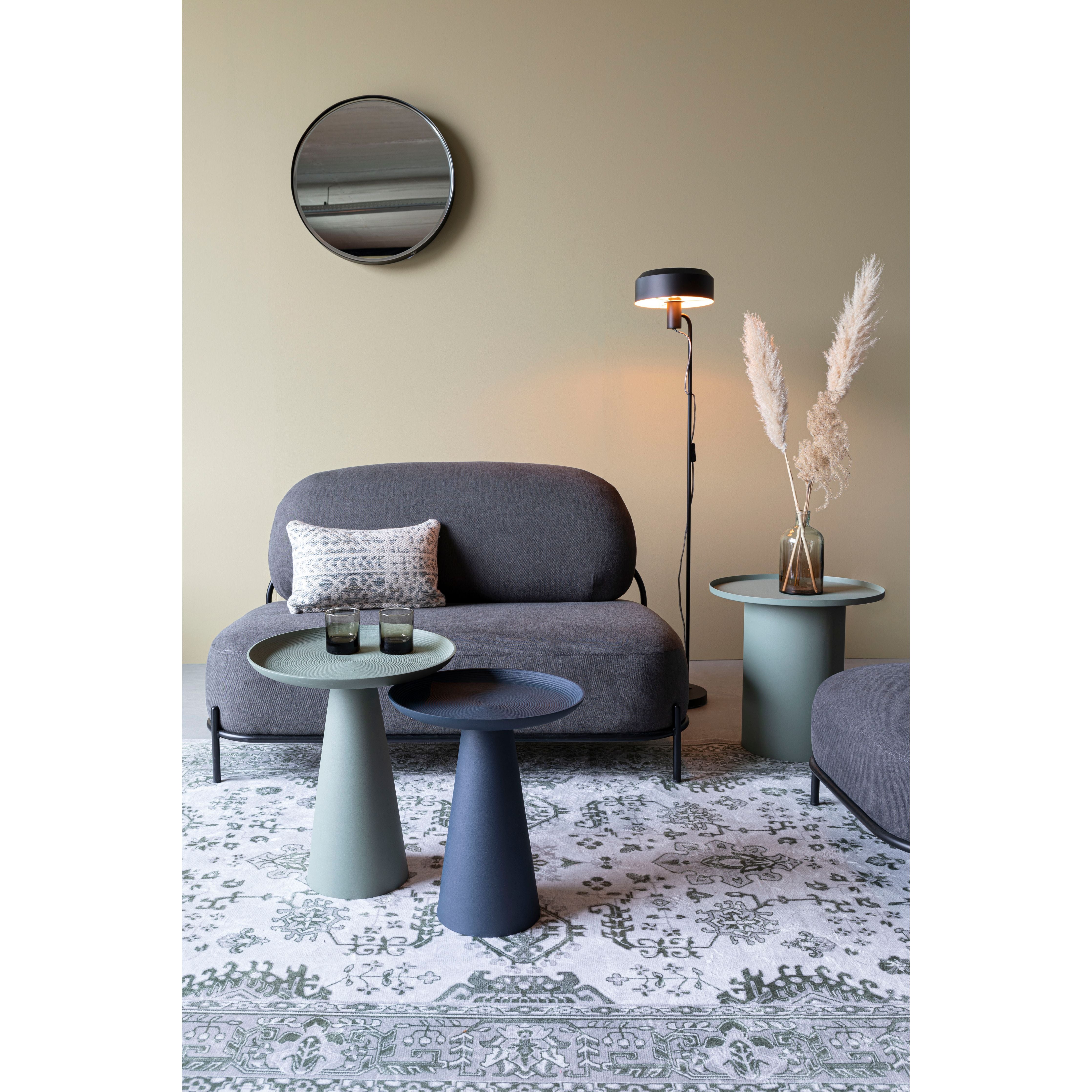 Side table sverre round green