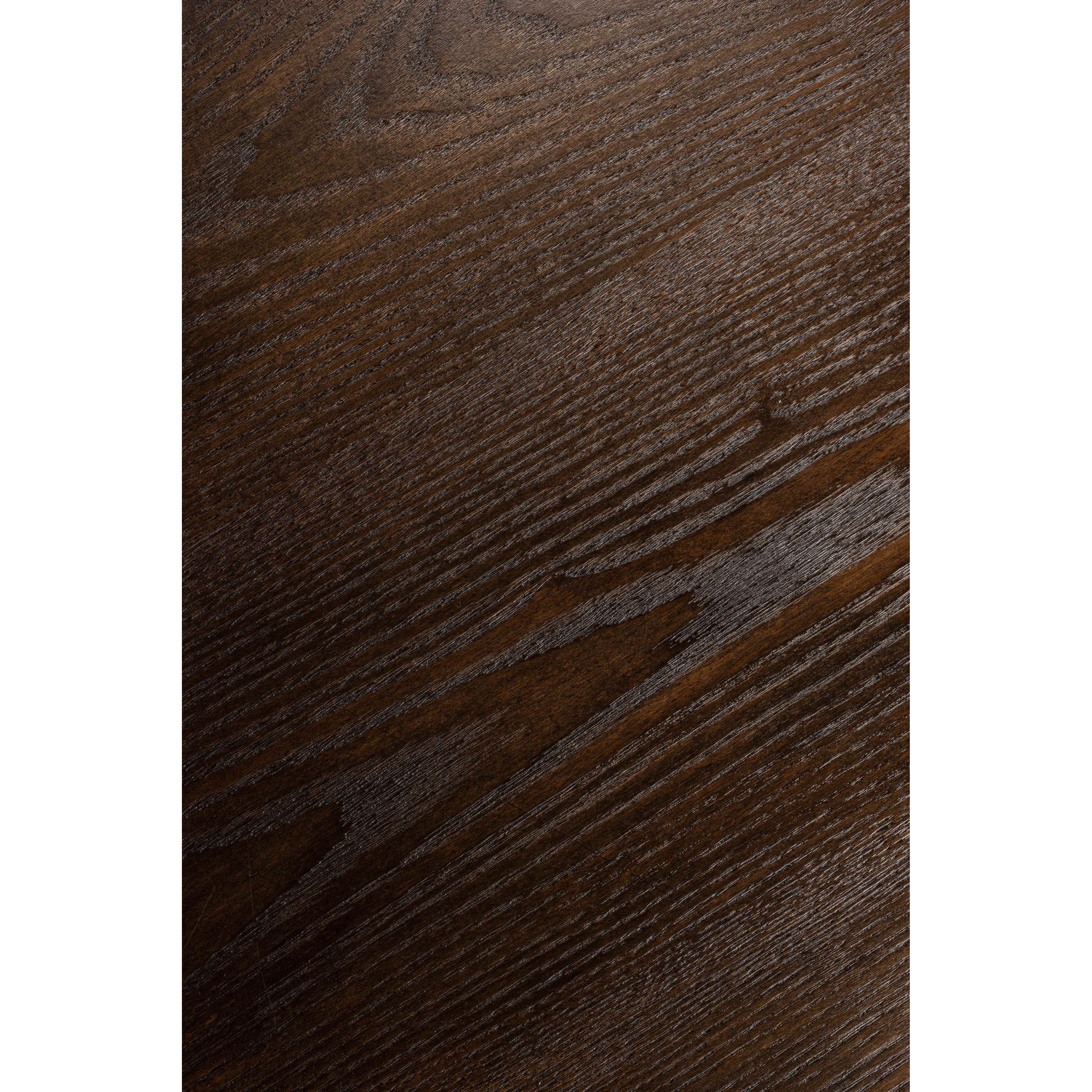 Table raku brown black