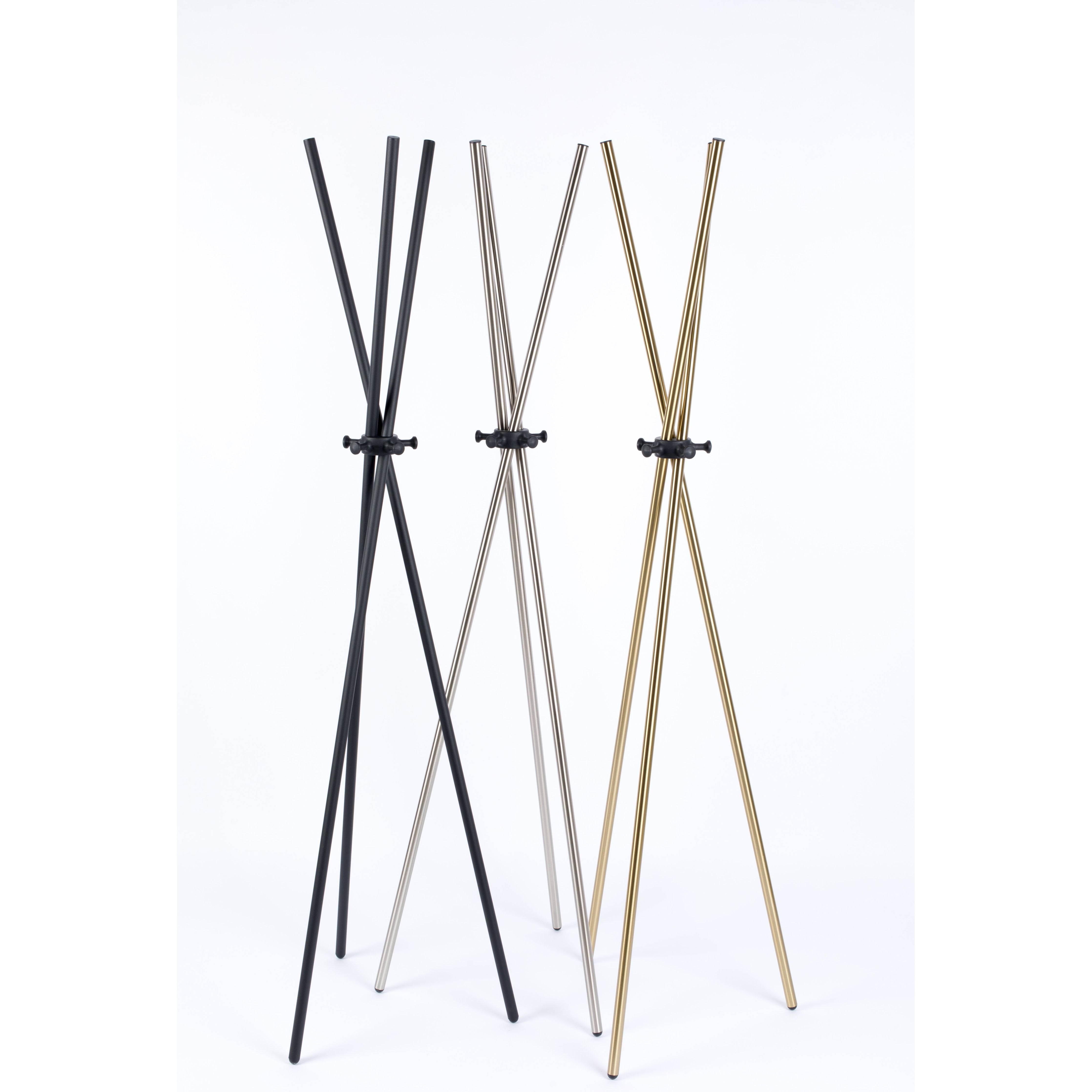 Coat rack darwin brass