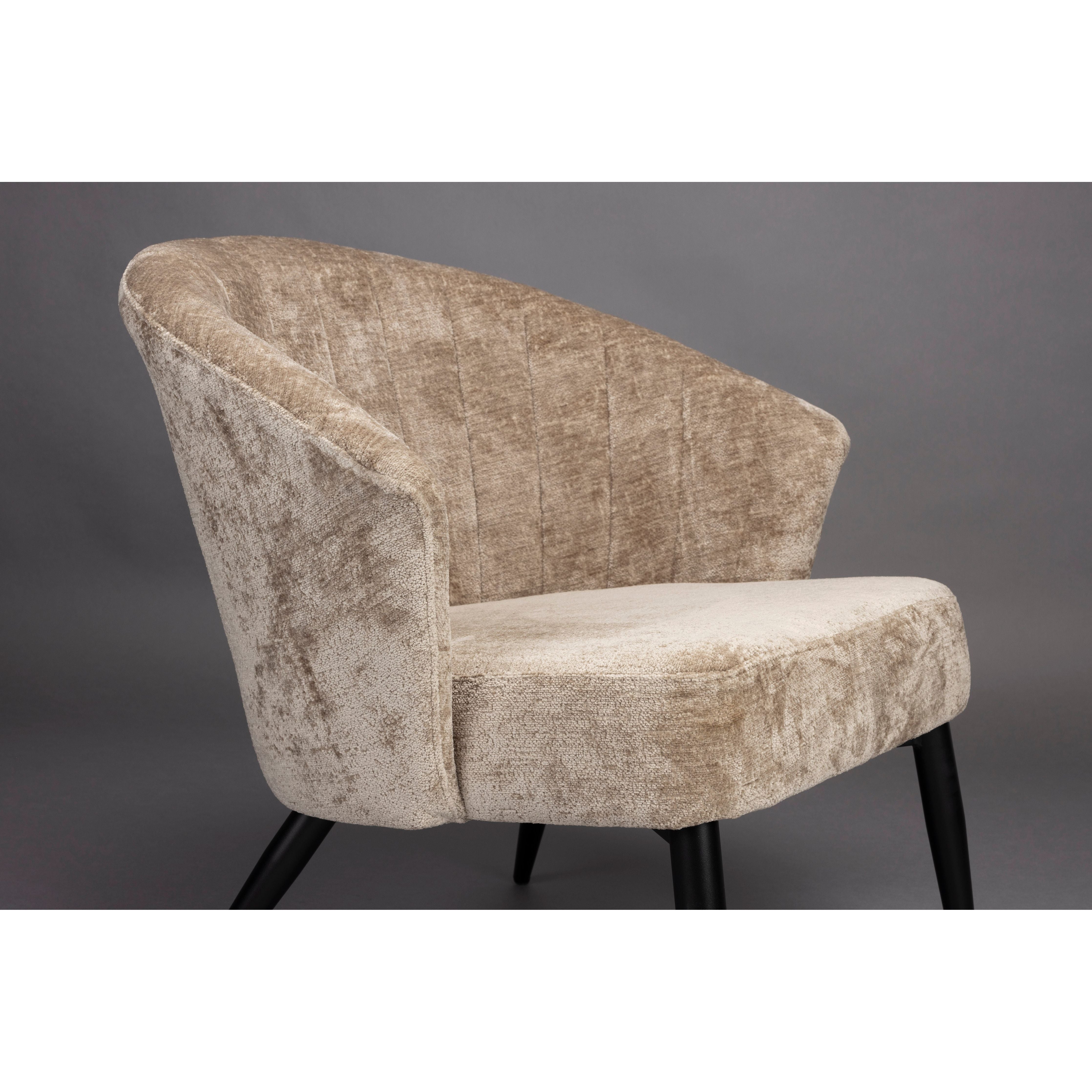 Fauteuil georgia beige