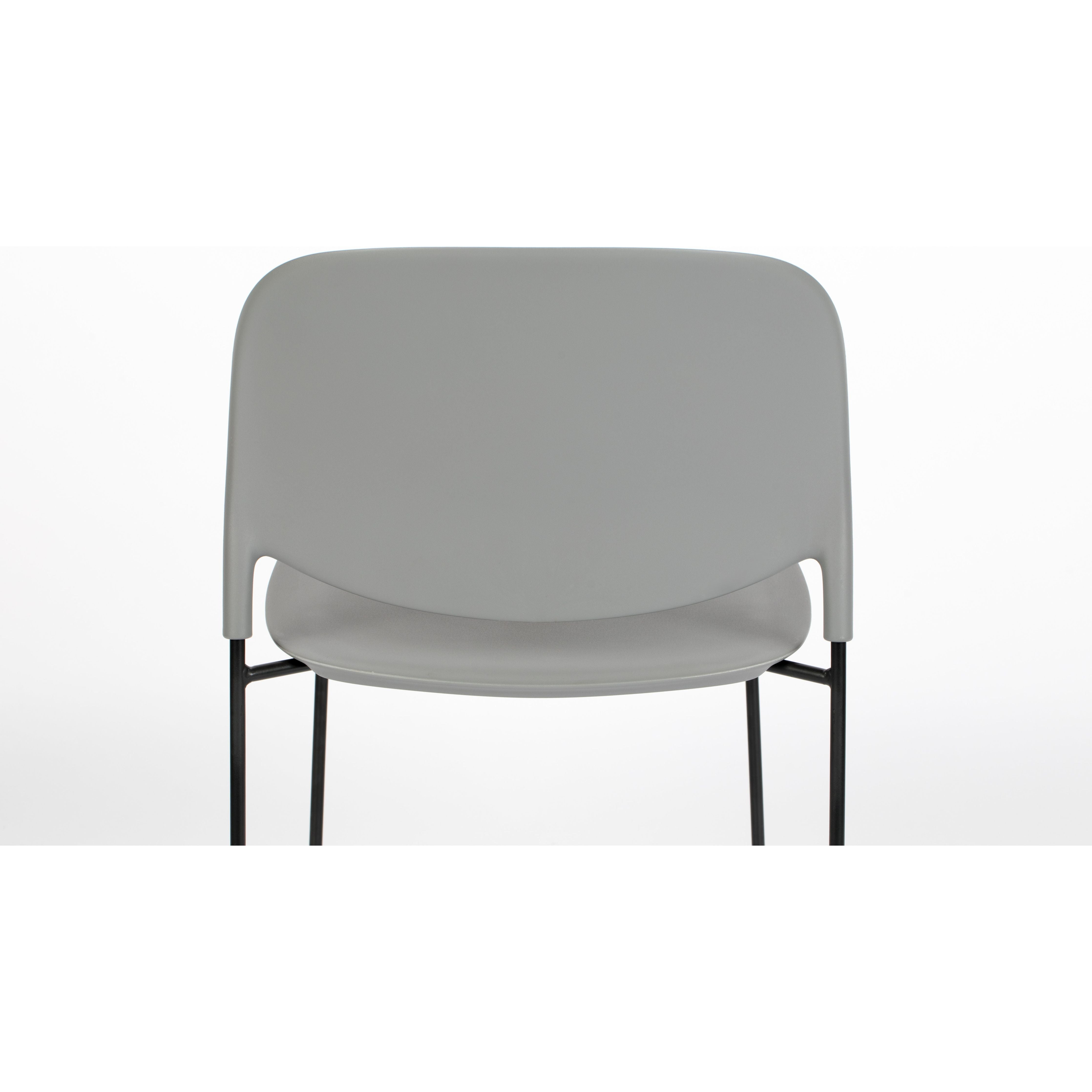 Chair stacks gray | 4 pieces