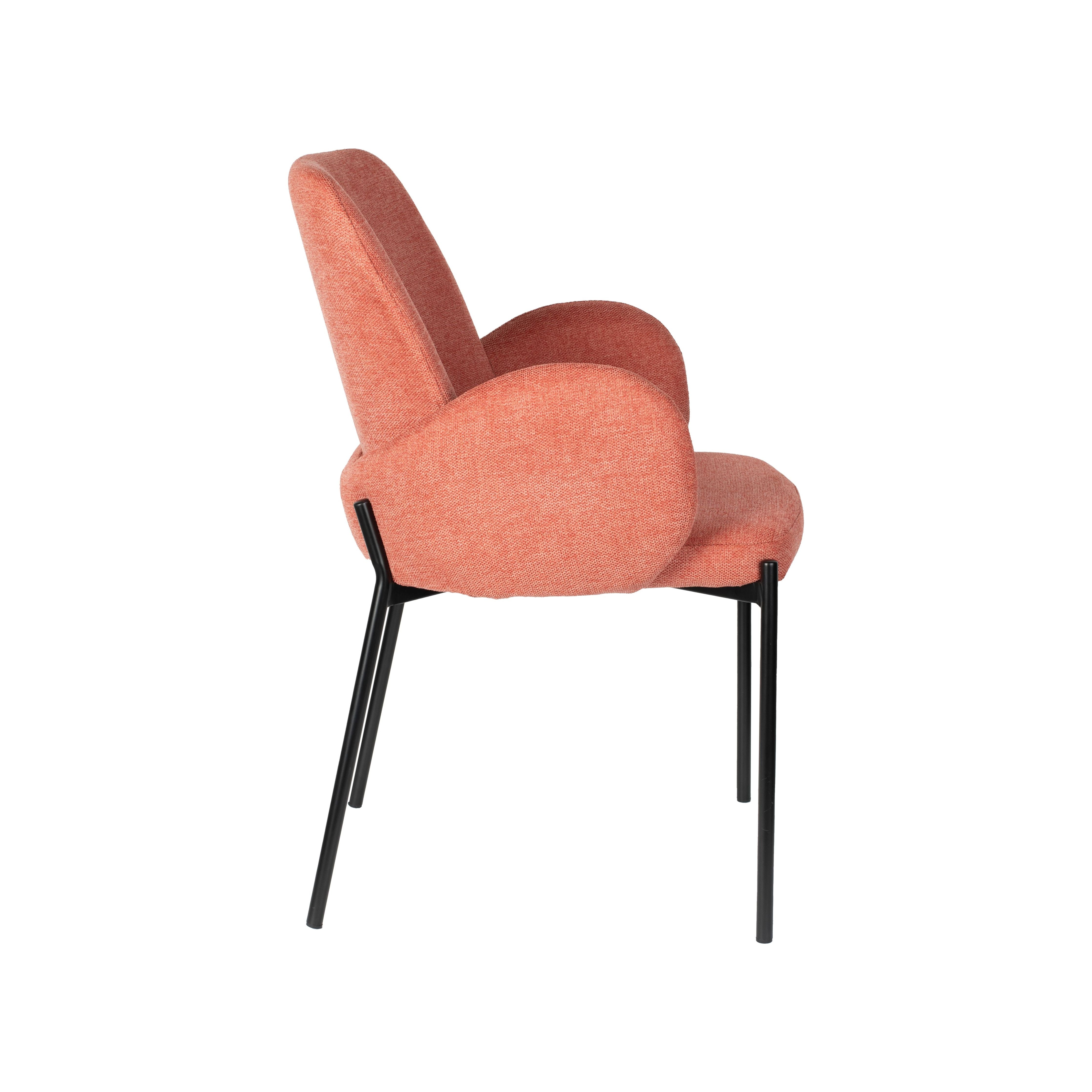 Chair tjarda old pink | 2 pieces