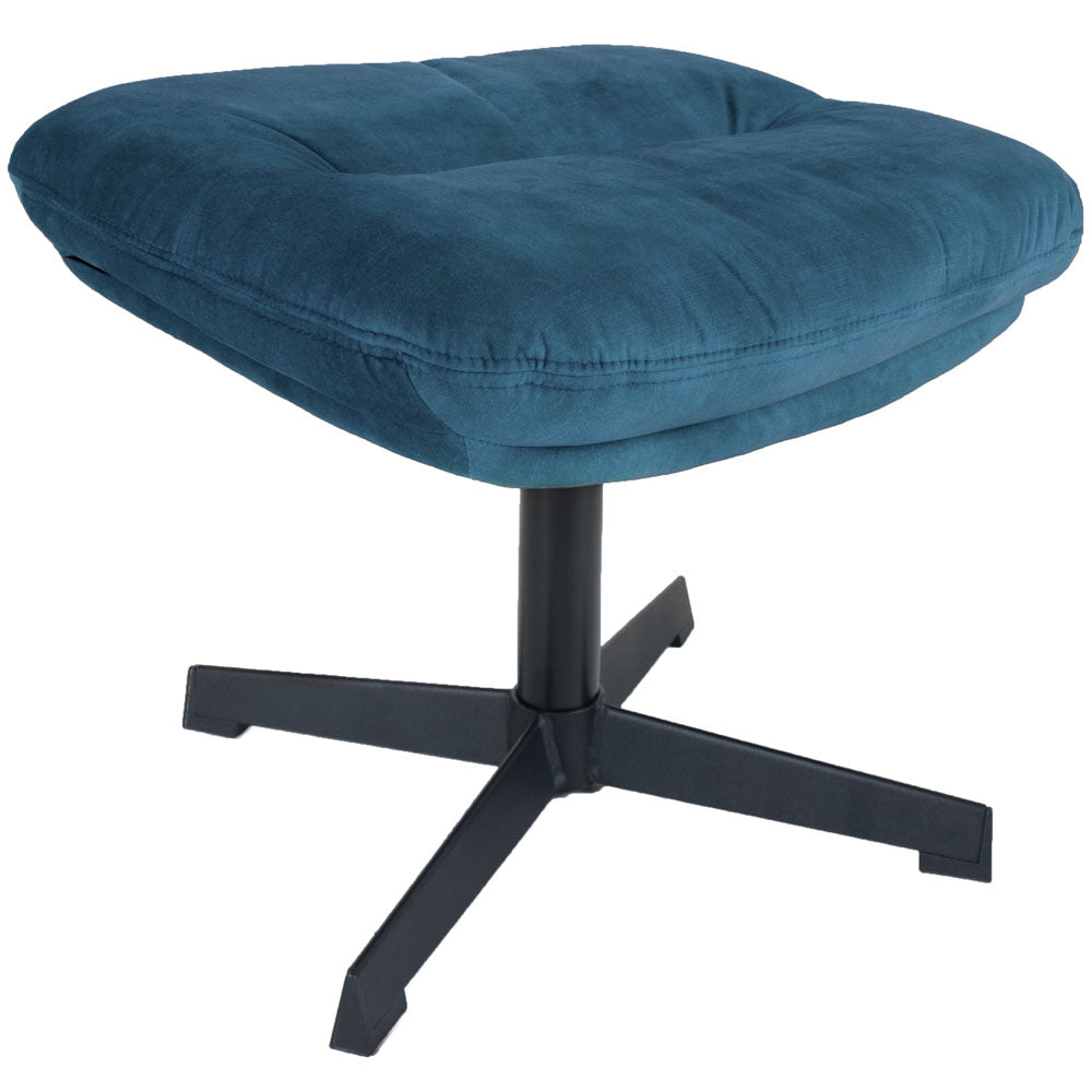 Hocker Dorus Adore Velvet - Petrol 24