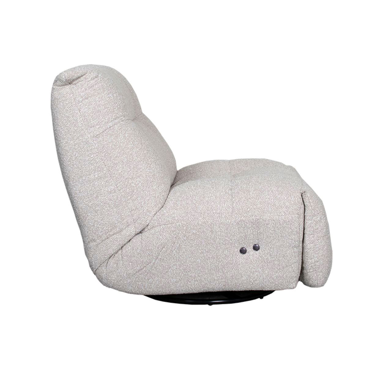 Relaxfauteuil Just Chill - Naturel Boucle - Elektrisch