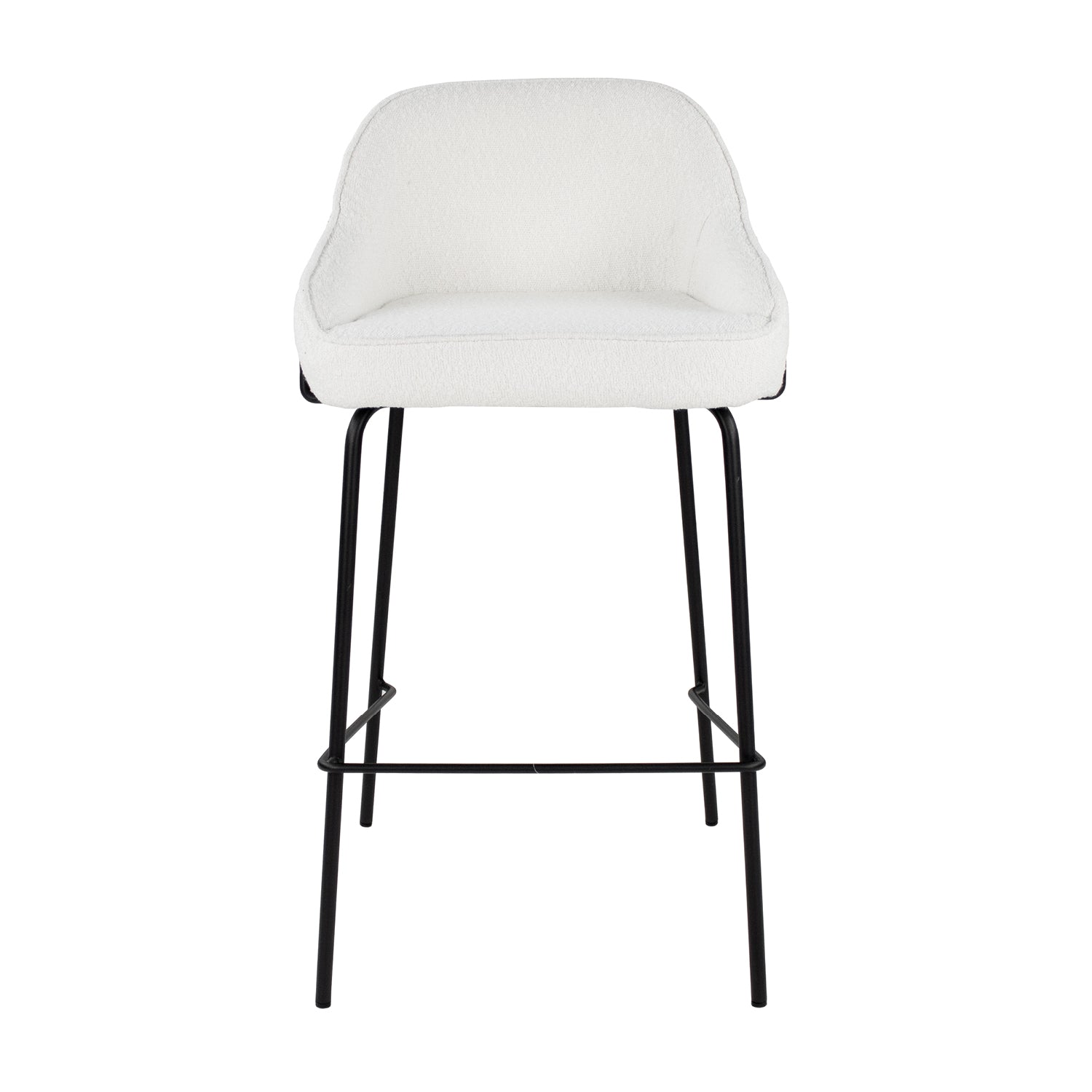 Kick bar stool Sepp - Bouclé