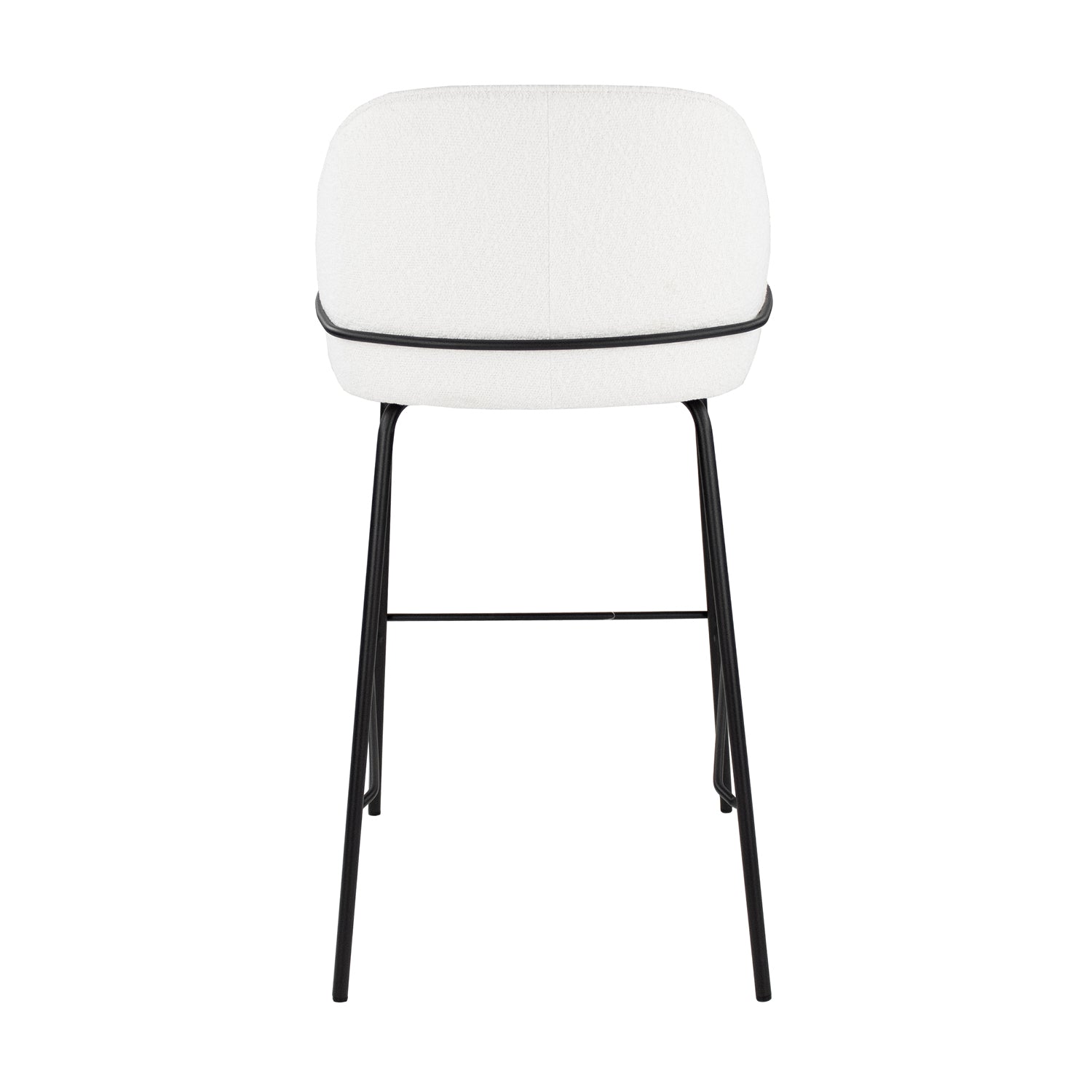 Kick bar stool Sepp - Bouclé