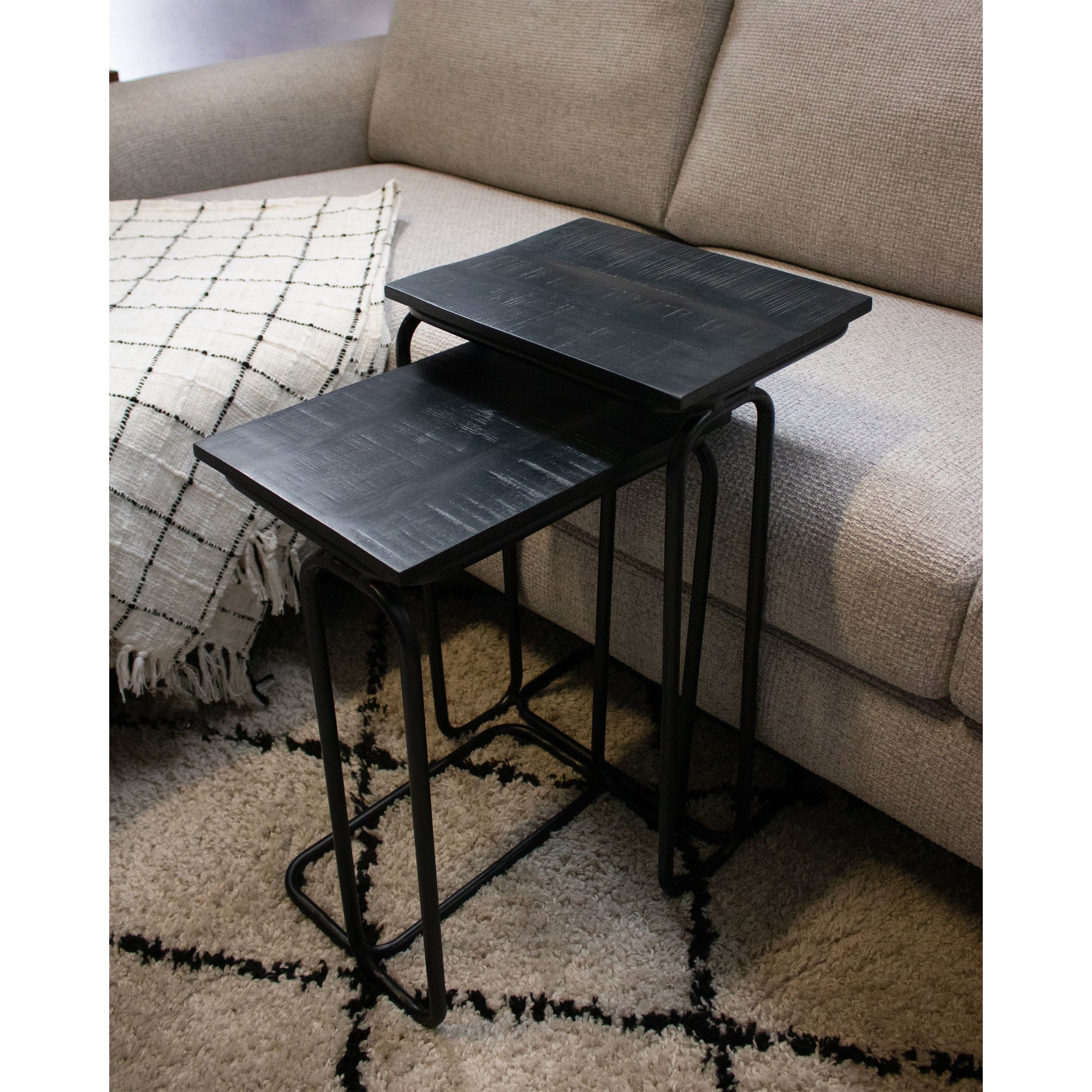 Kick side table Noah set of 2