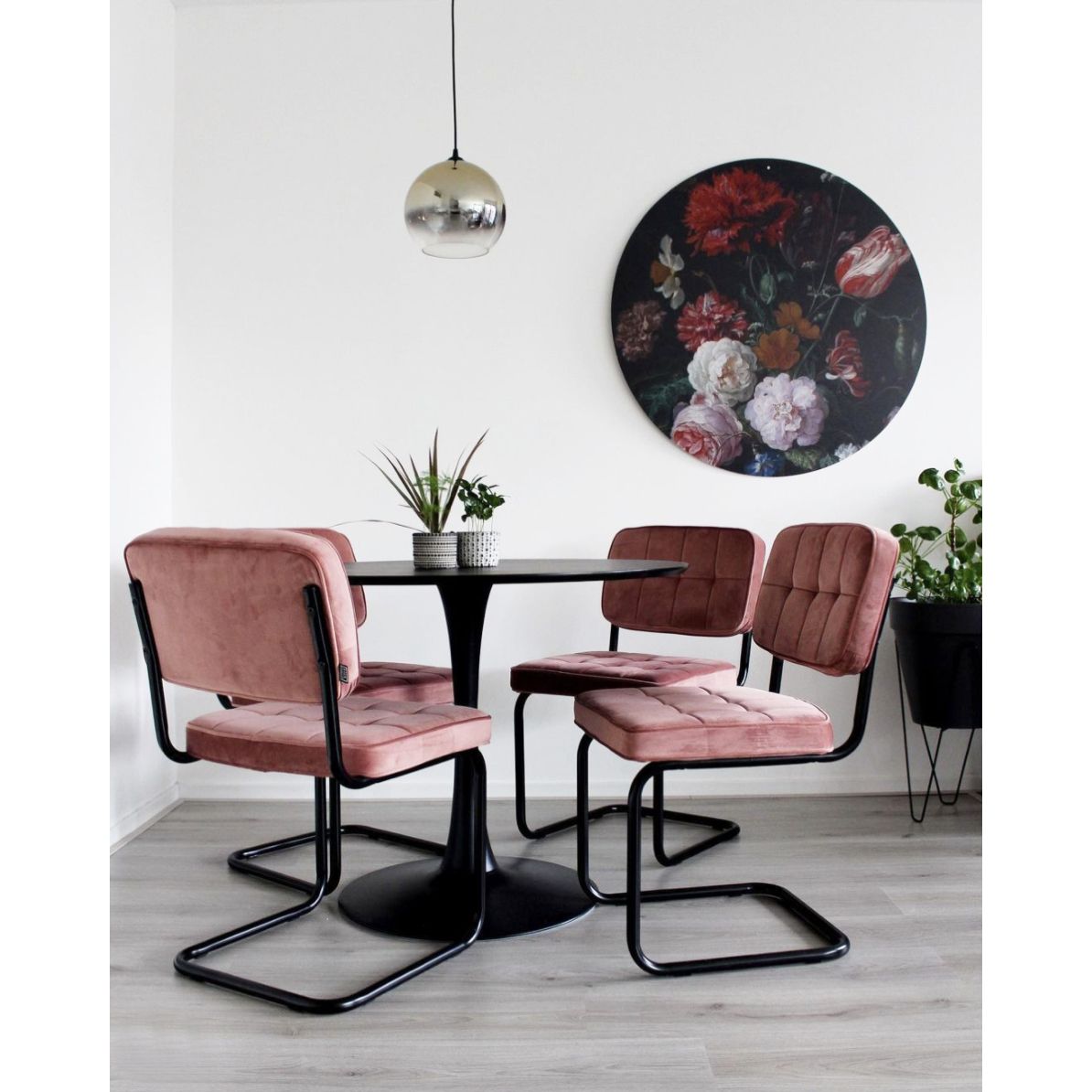 Kick eetkamerstoel Buisframe Ivy