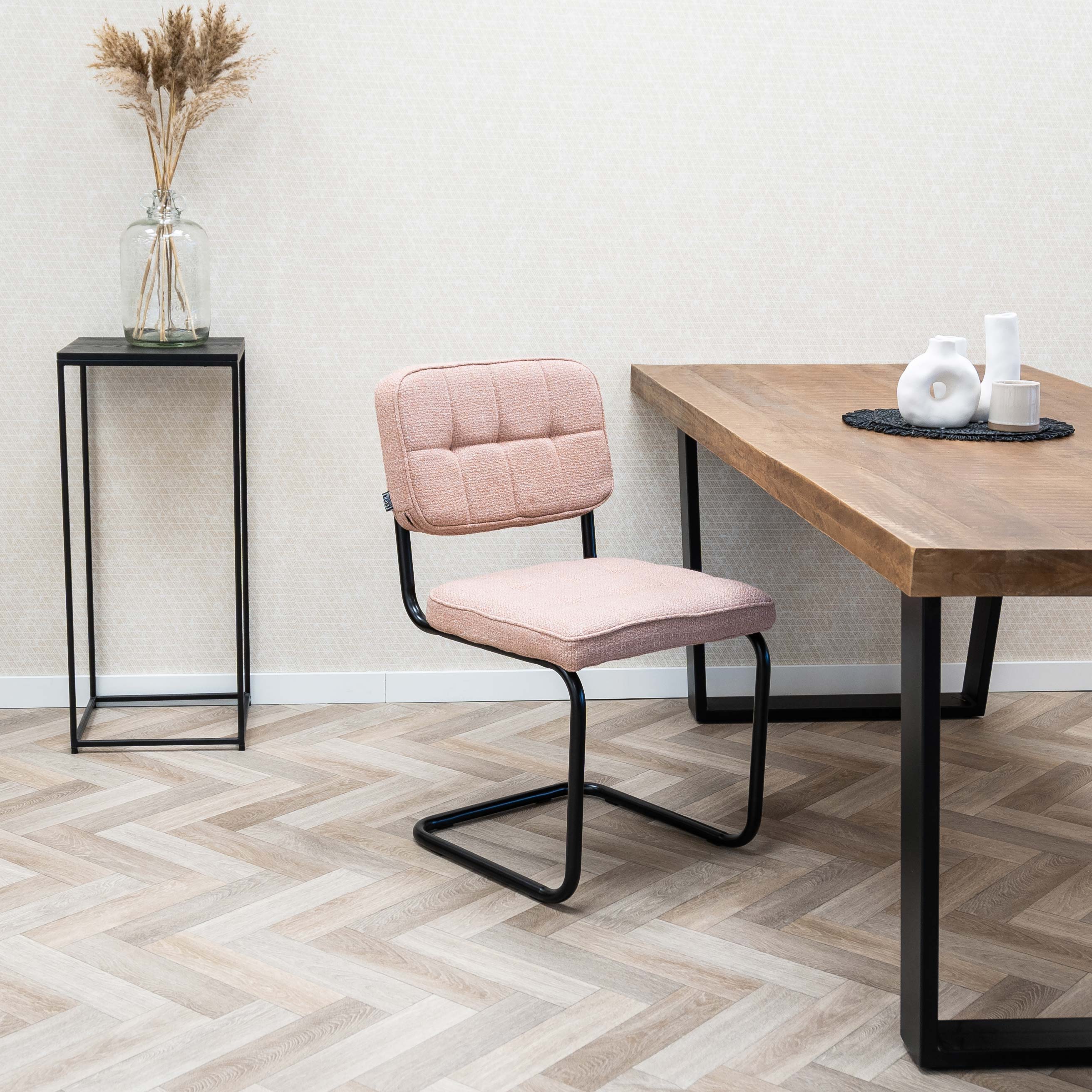 Kick dining room chair Tubular frame Yves