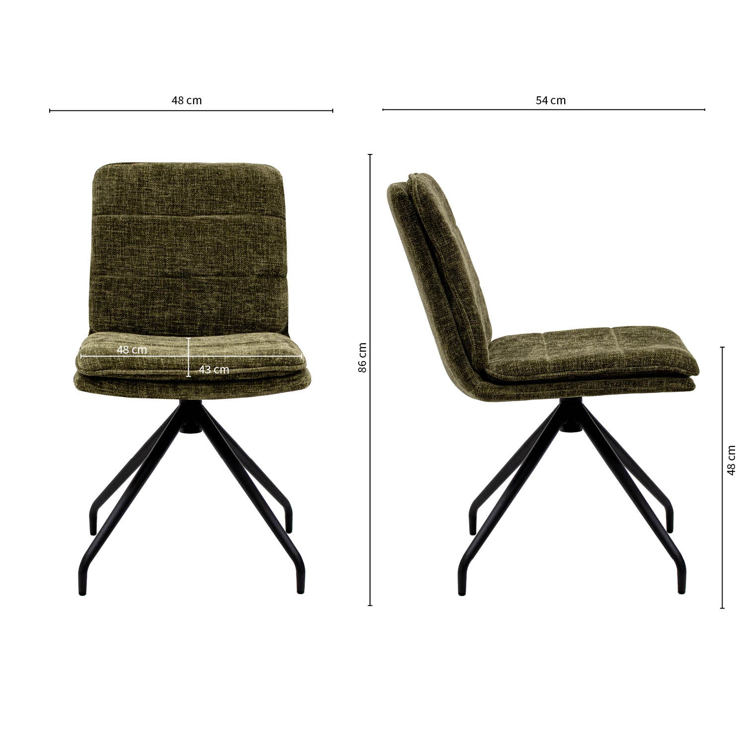 Kick draaistoel Aron