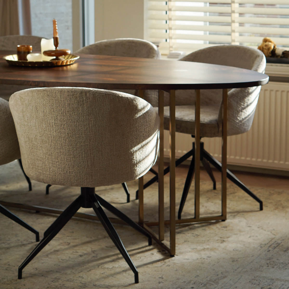 Kick draaistoel Merle