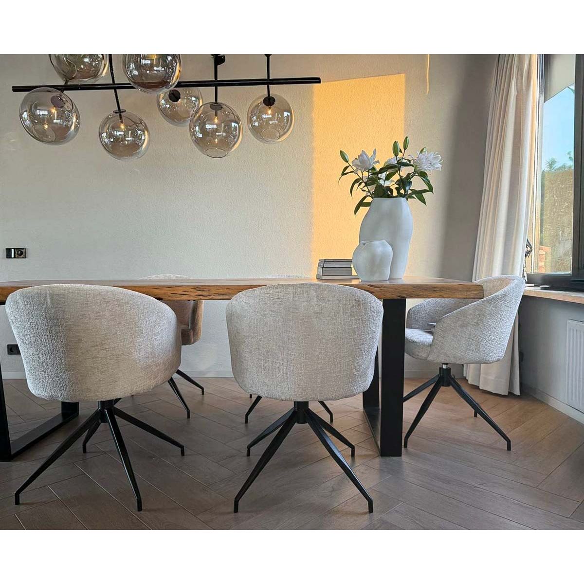 Kick draaistoel Merle