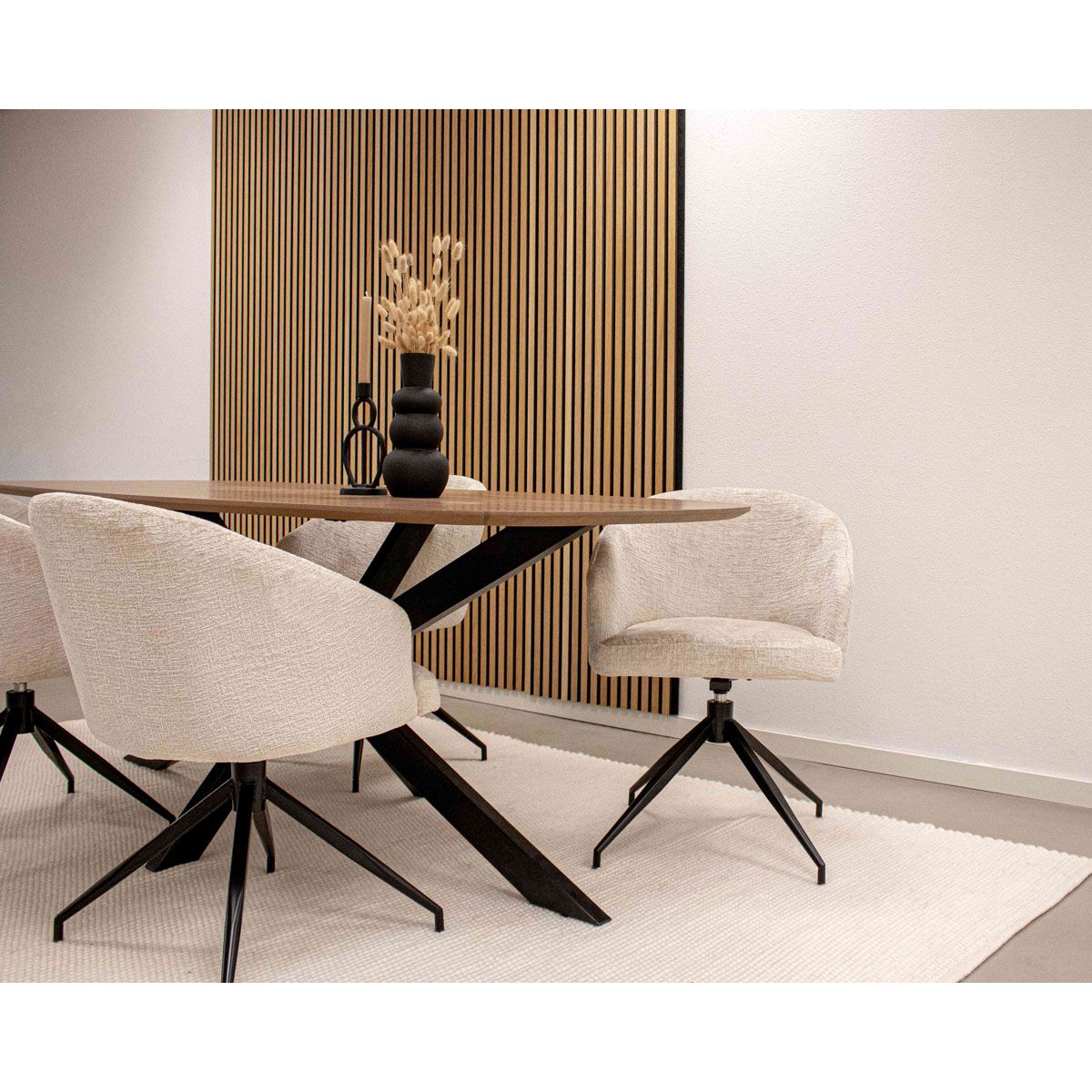 Kick draaistoel Merle