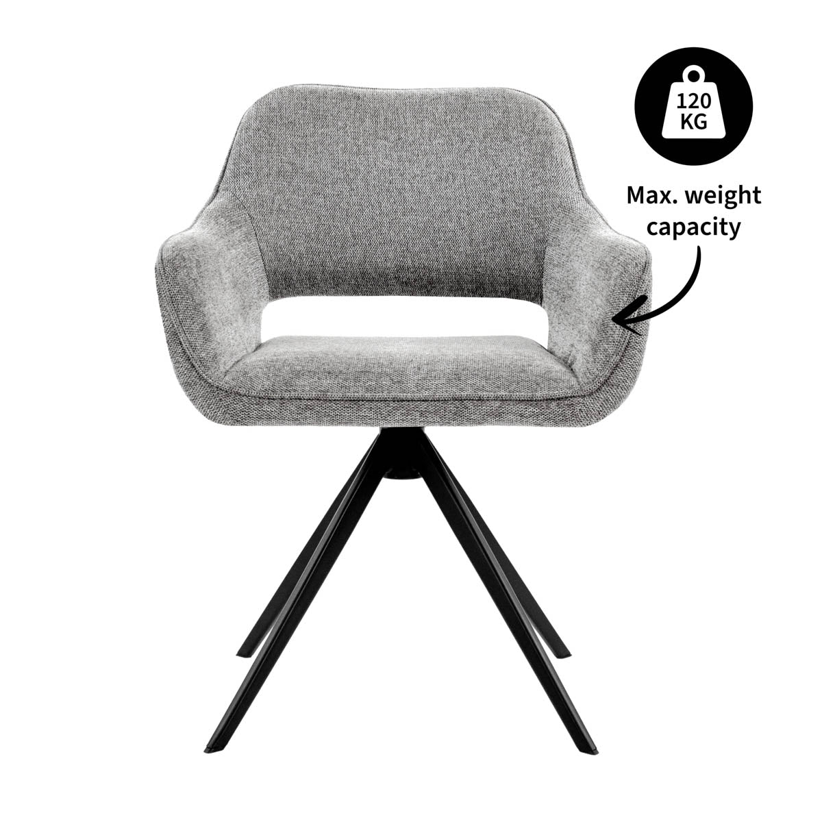Kick dining room chair Miyo