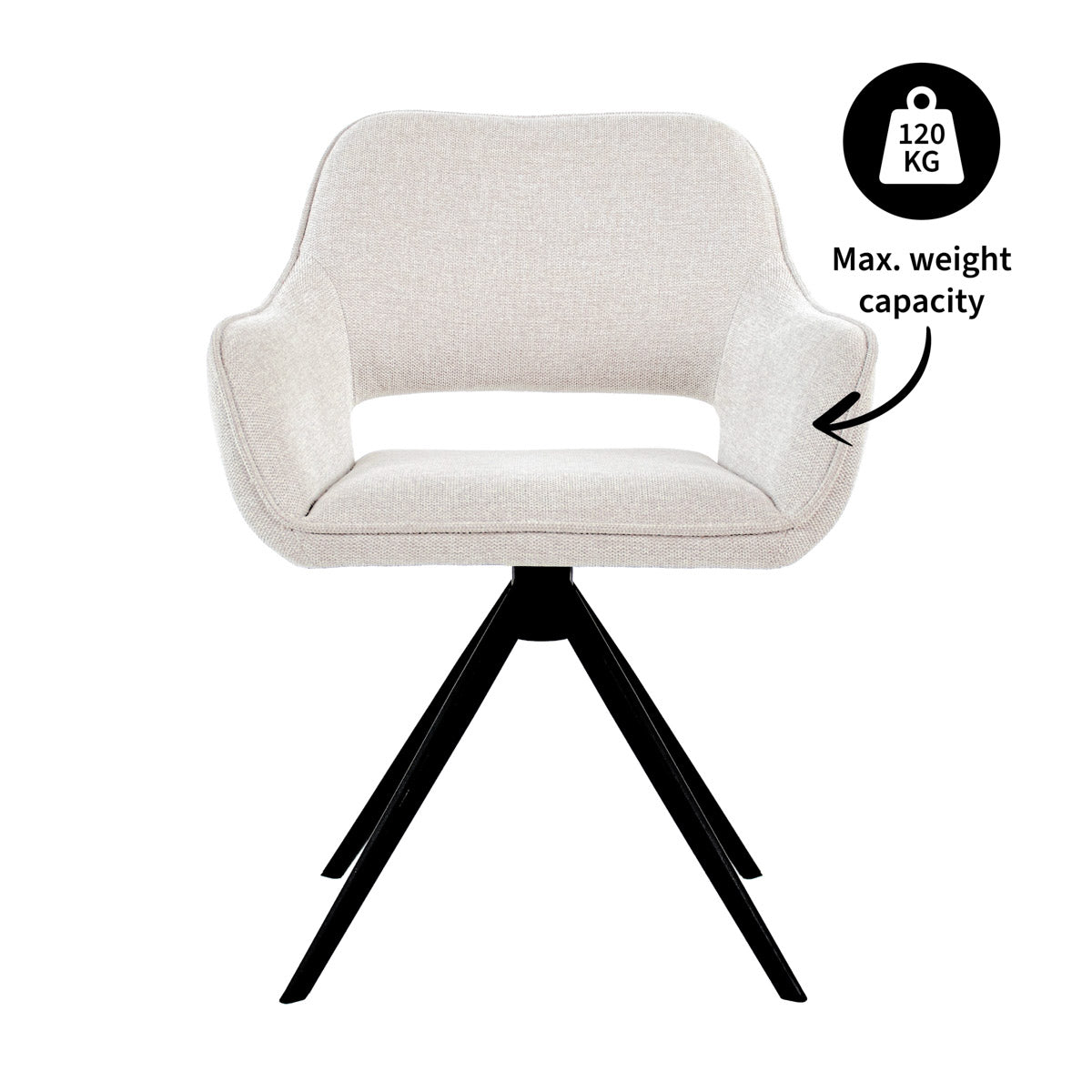 Kick draaistoel Miyo