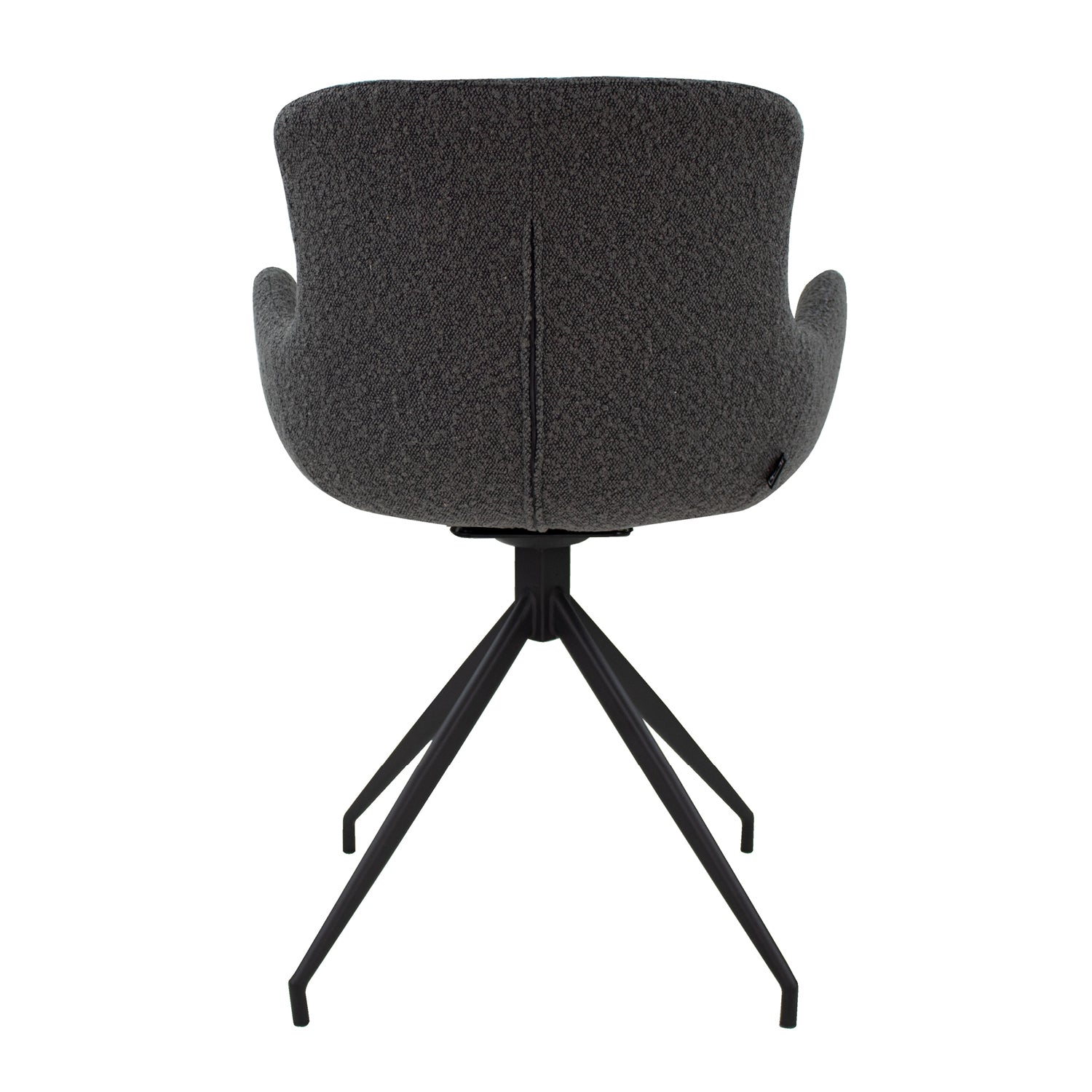 Kick swivel chair Novi - Bouclé