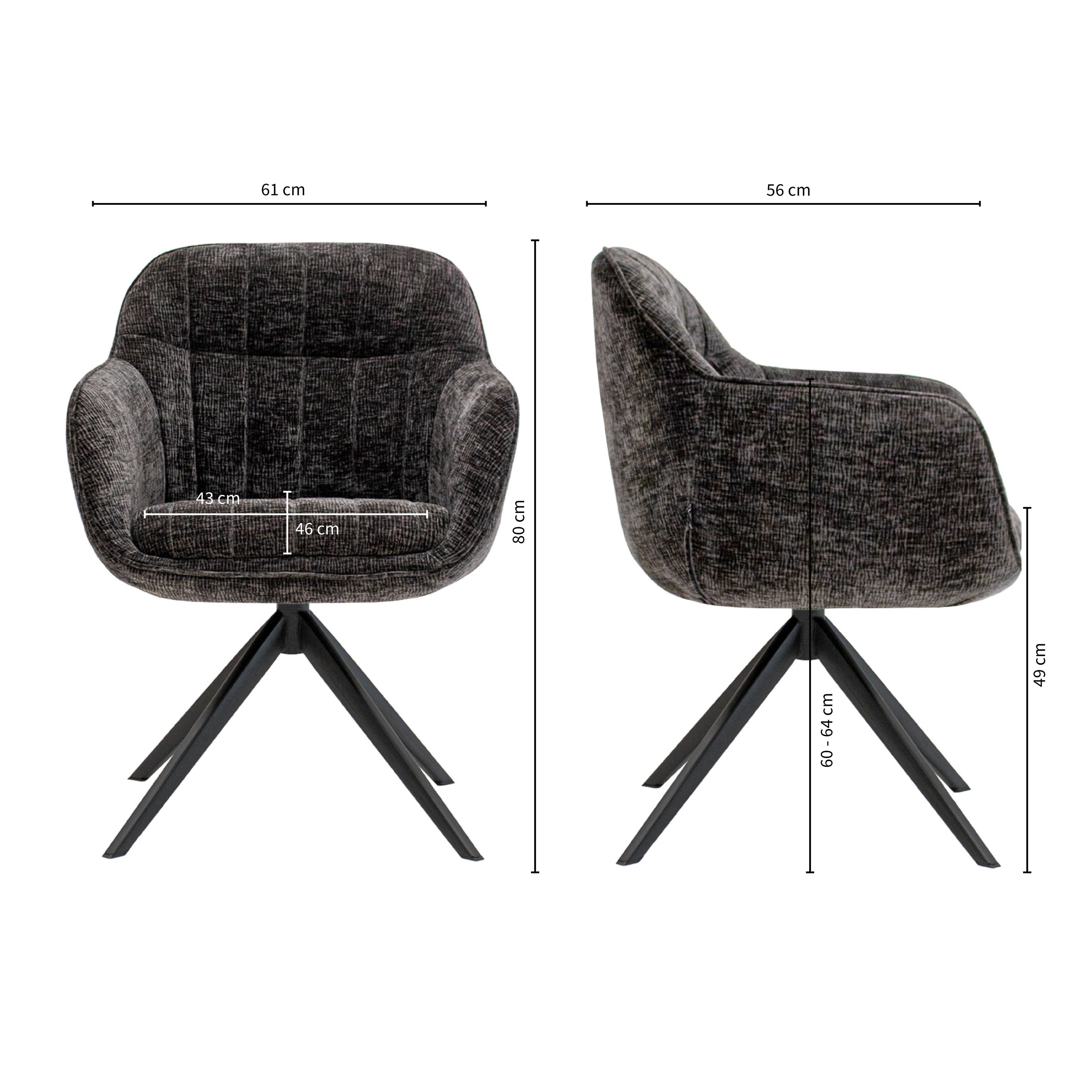 Kick draaistoel Stan