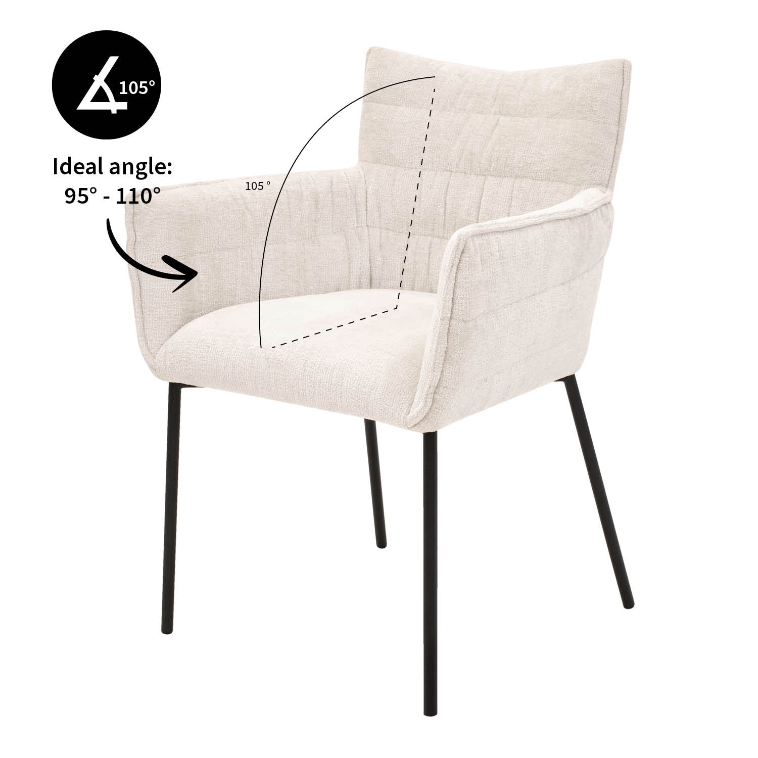 Kick dining room chair Goos