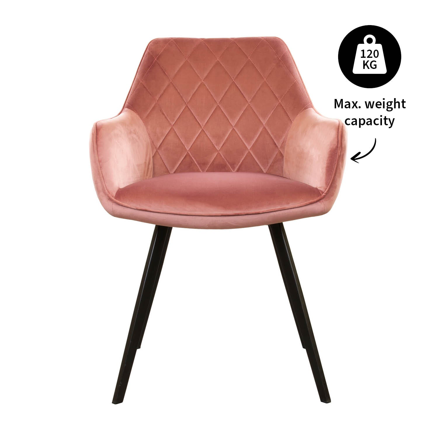 Kick dining room chair Karl Velvet