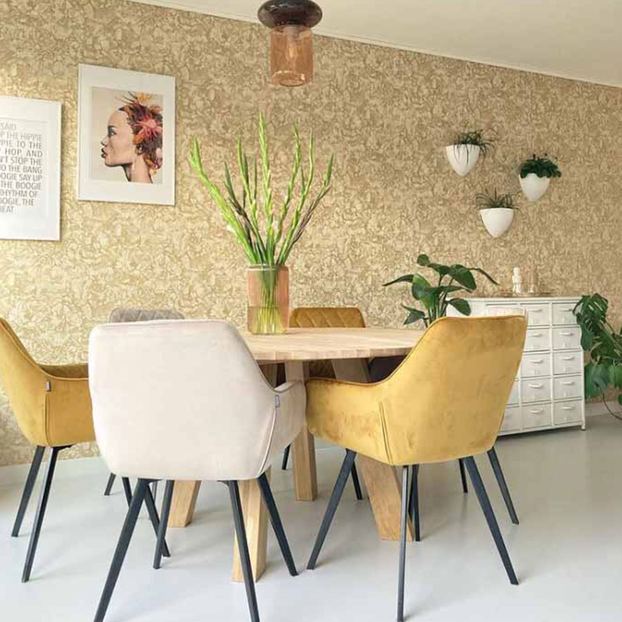 Kick dining room chair Karl Velvet