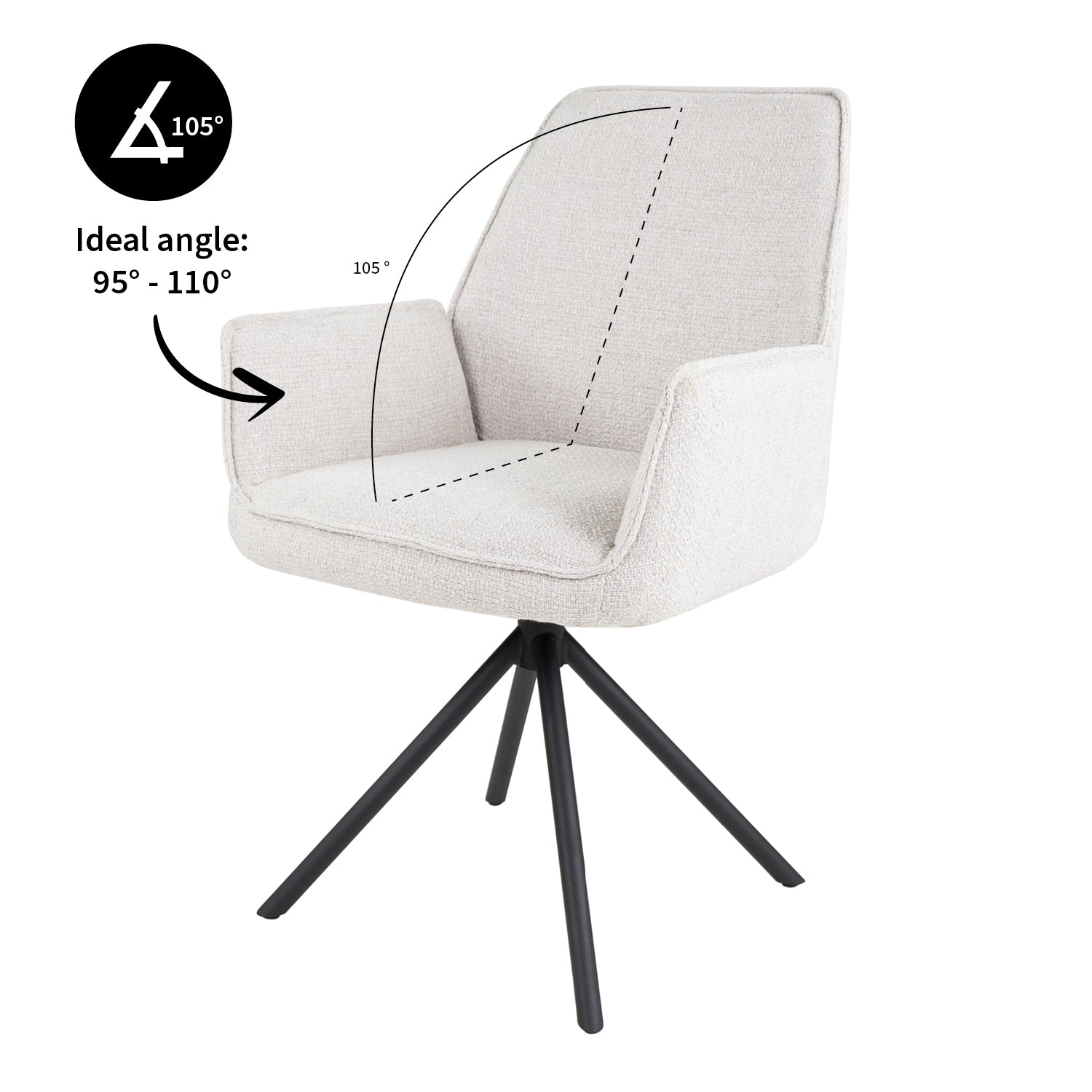 Kick dining room chair Lex