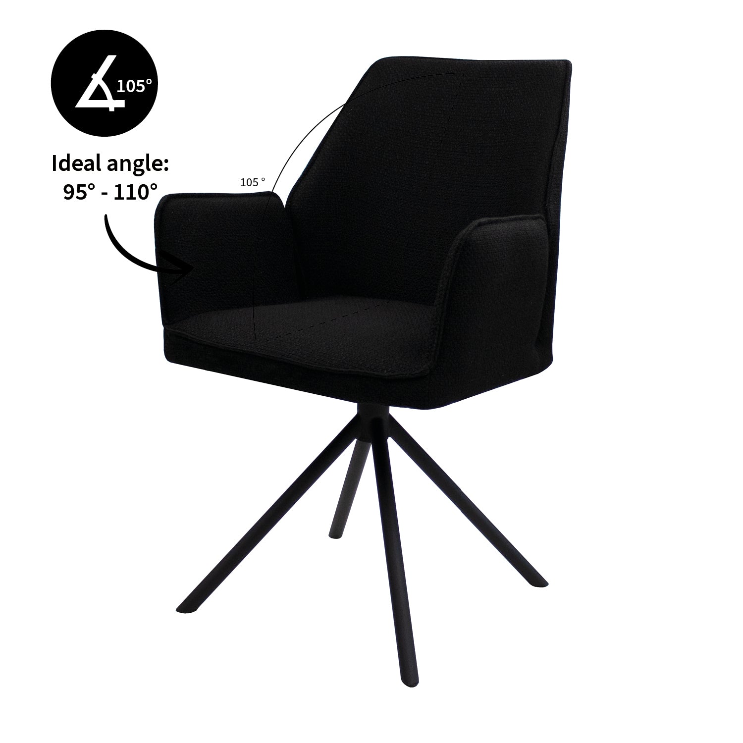 Kick dining room chair Lex