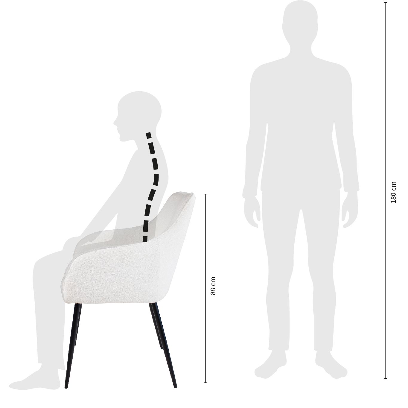 Kick eetkamerstoel Maud