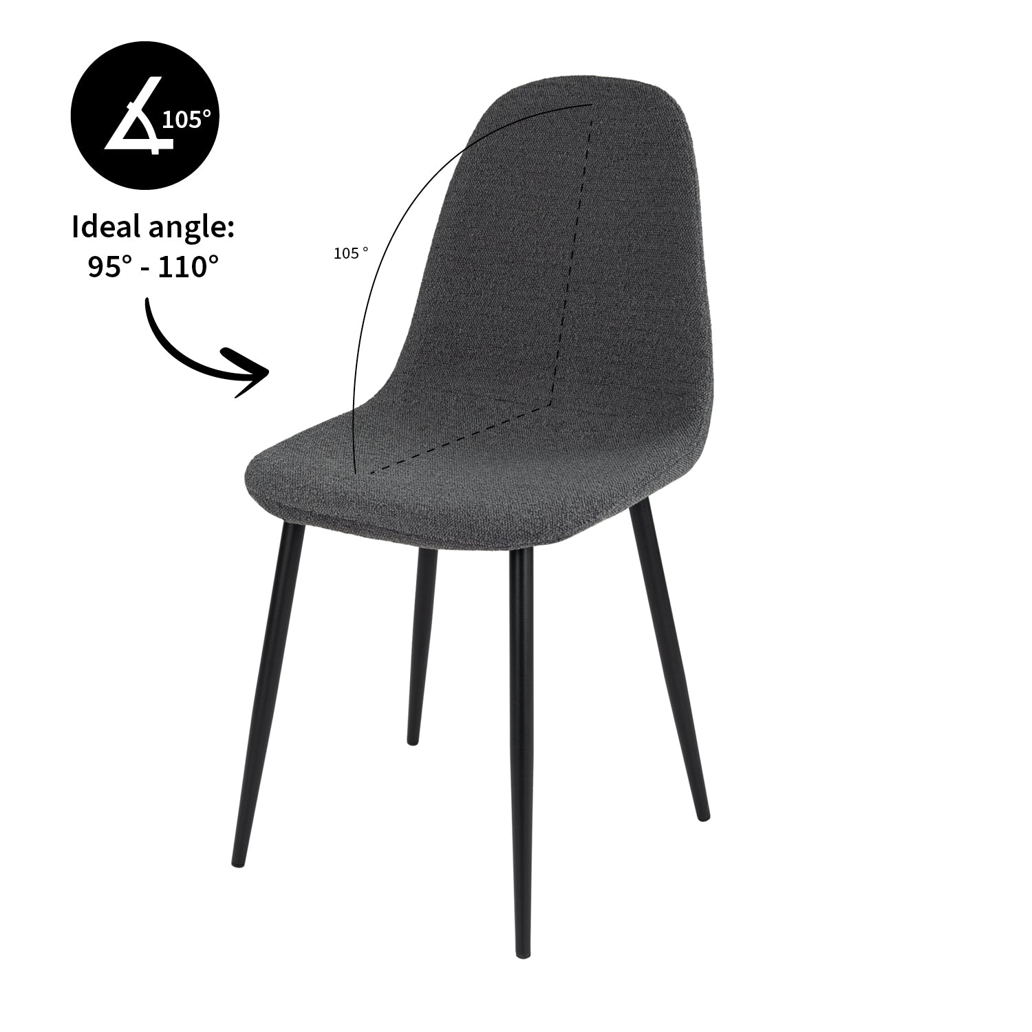 Kick eetkamerstoel Mees