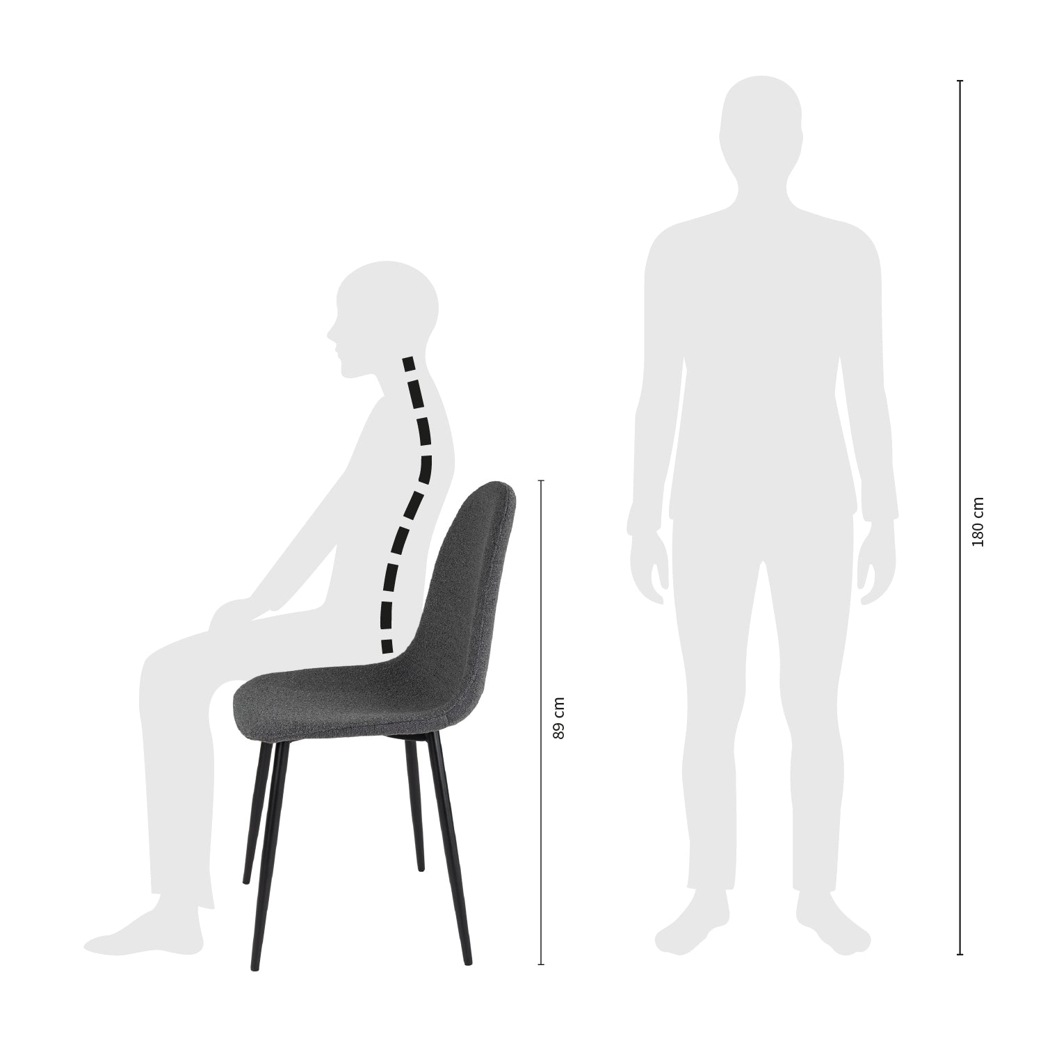 Kick eetkamerstoel Mees