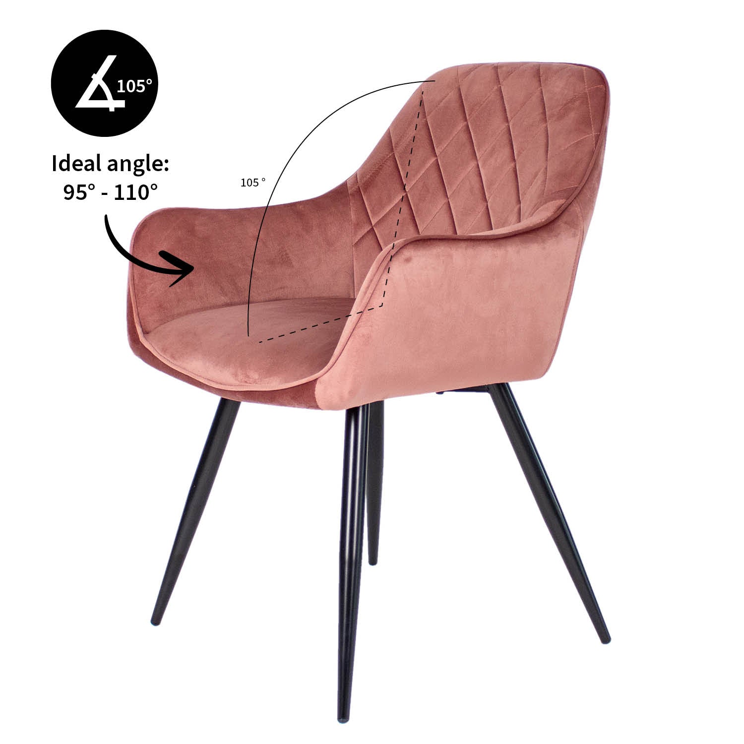 Kick dining room chair Monza