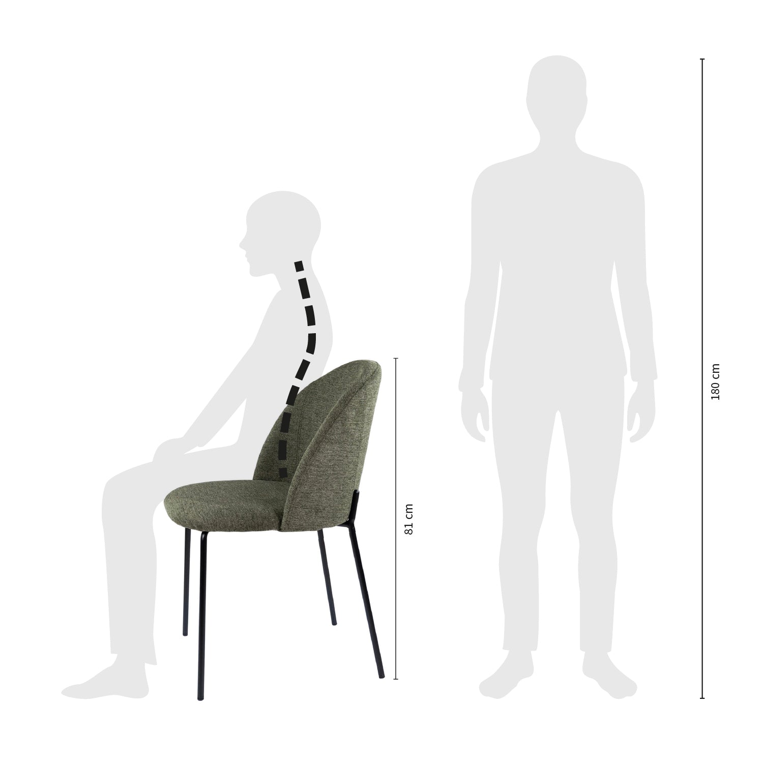 Kick eetkamerstoel Noa