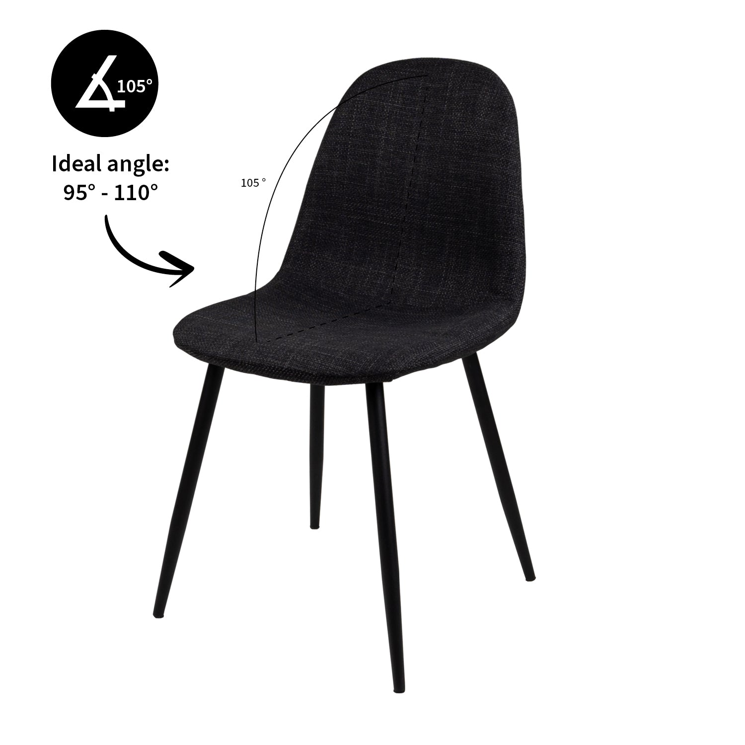 Kick dining room chair Noor