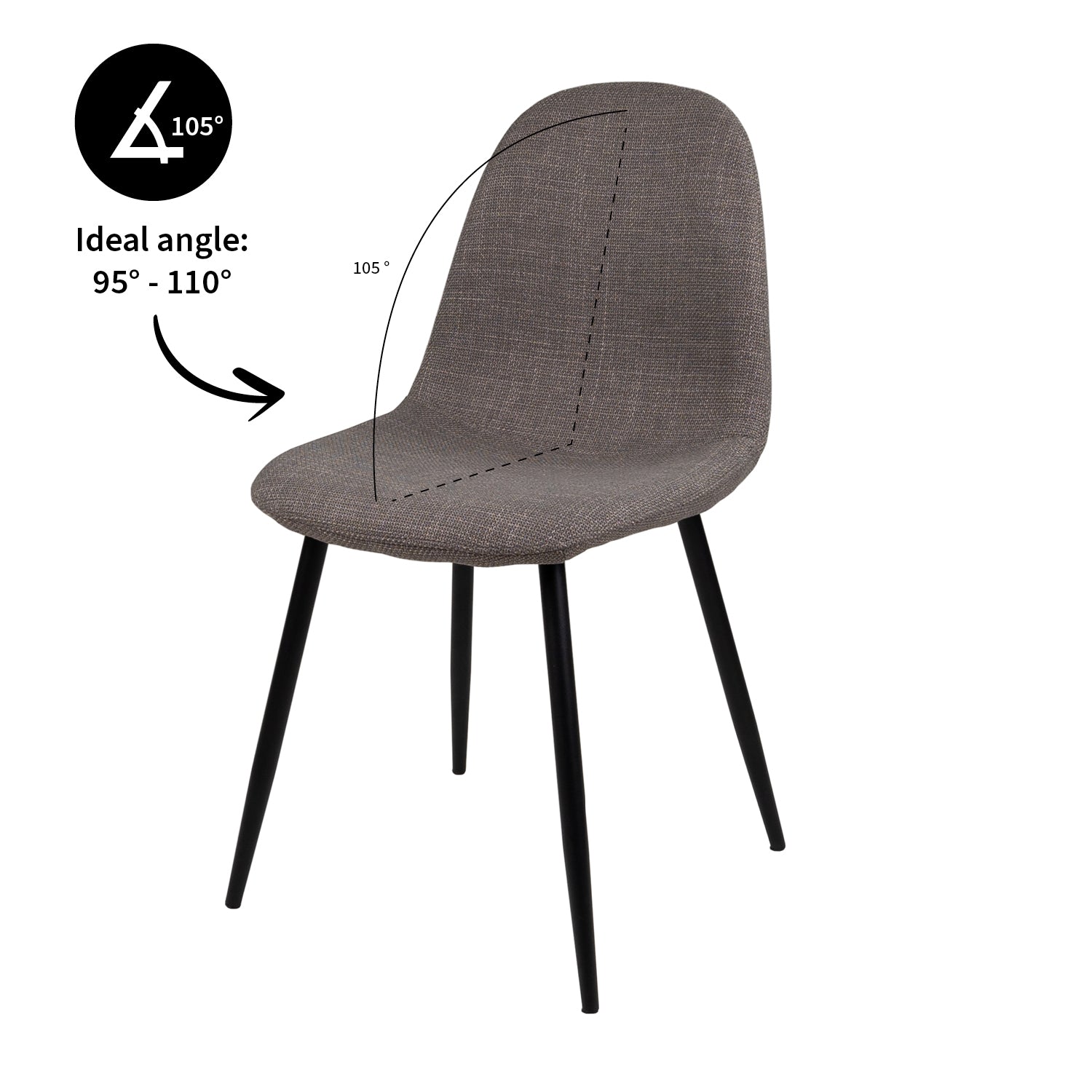 Kick dining room chair Noor