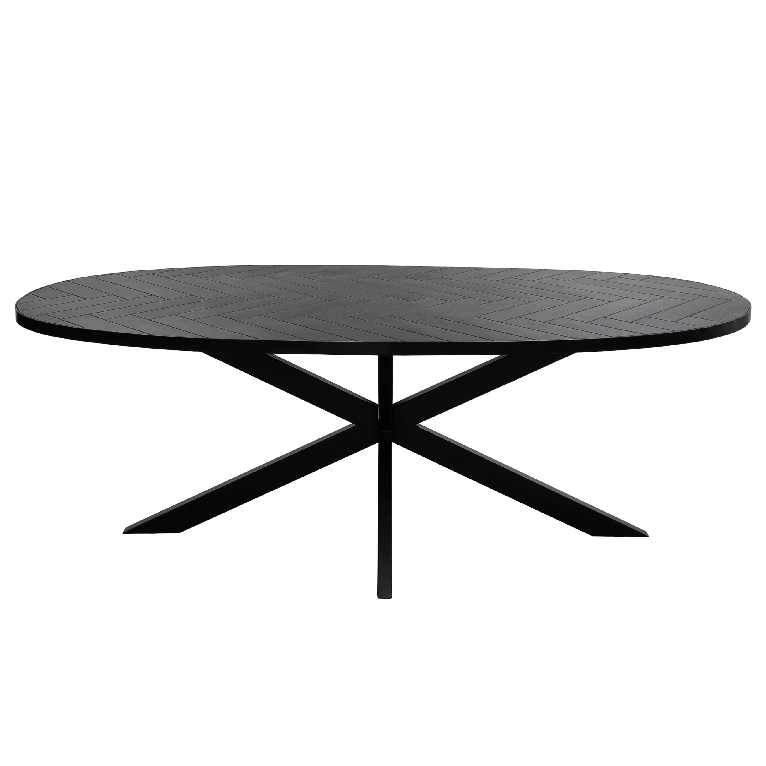 Kick dining table Hugo Oval - 210cm