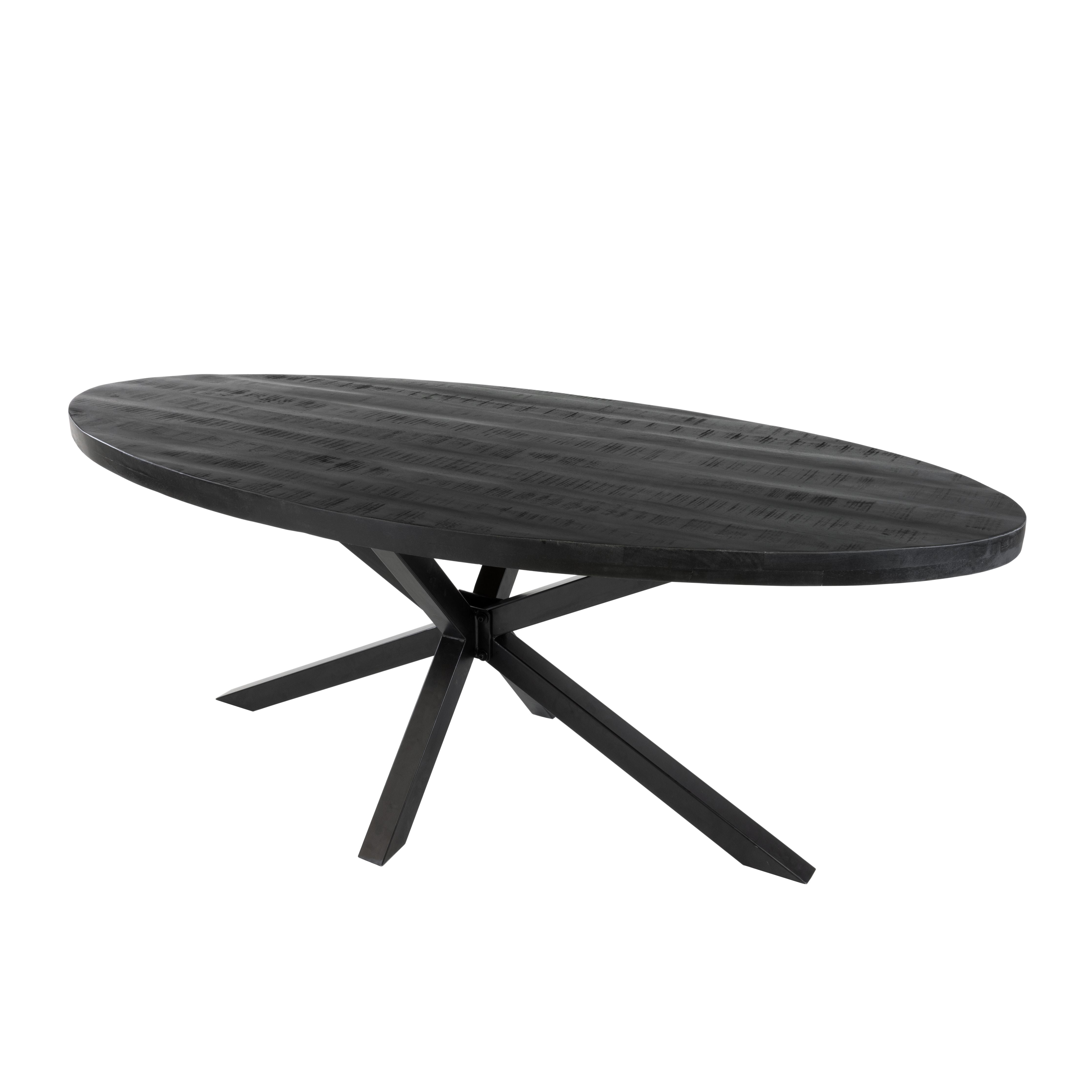 Kick eettafel Dax ovaal - 210cm