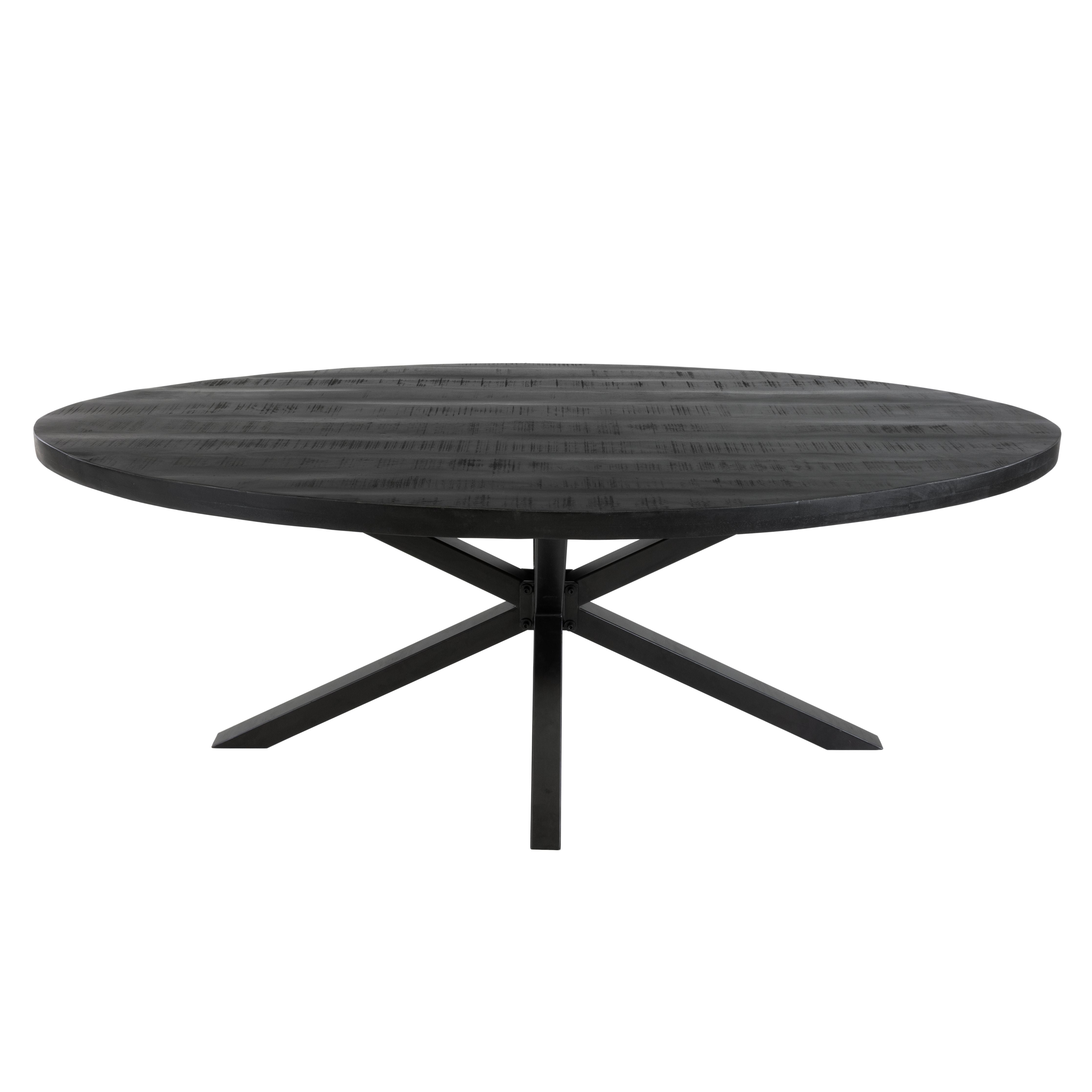 Kick eettafel Dax ovaal - 210cm