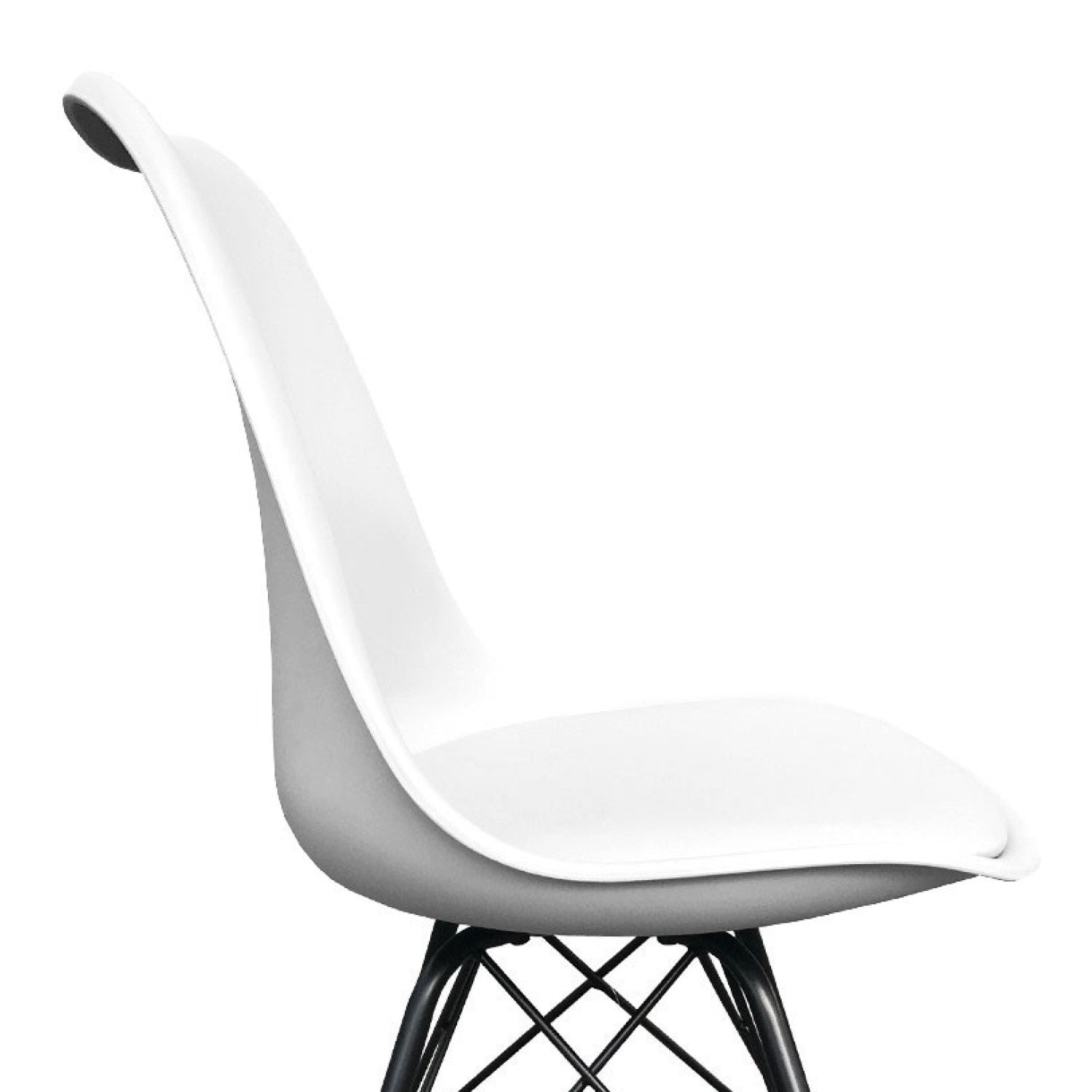 Kick bucket chair Metal Luuk