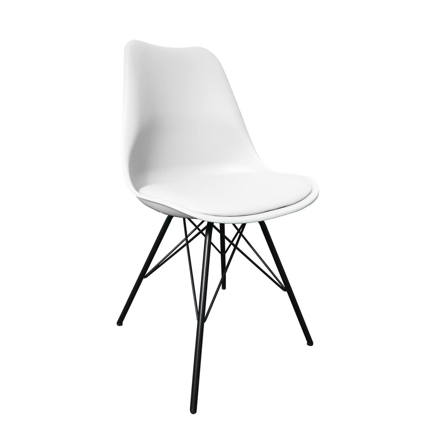 Kick bucket chair Metal Luuk
