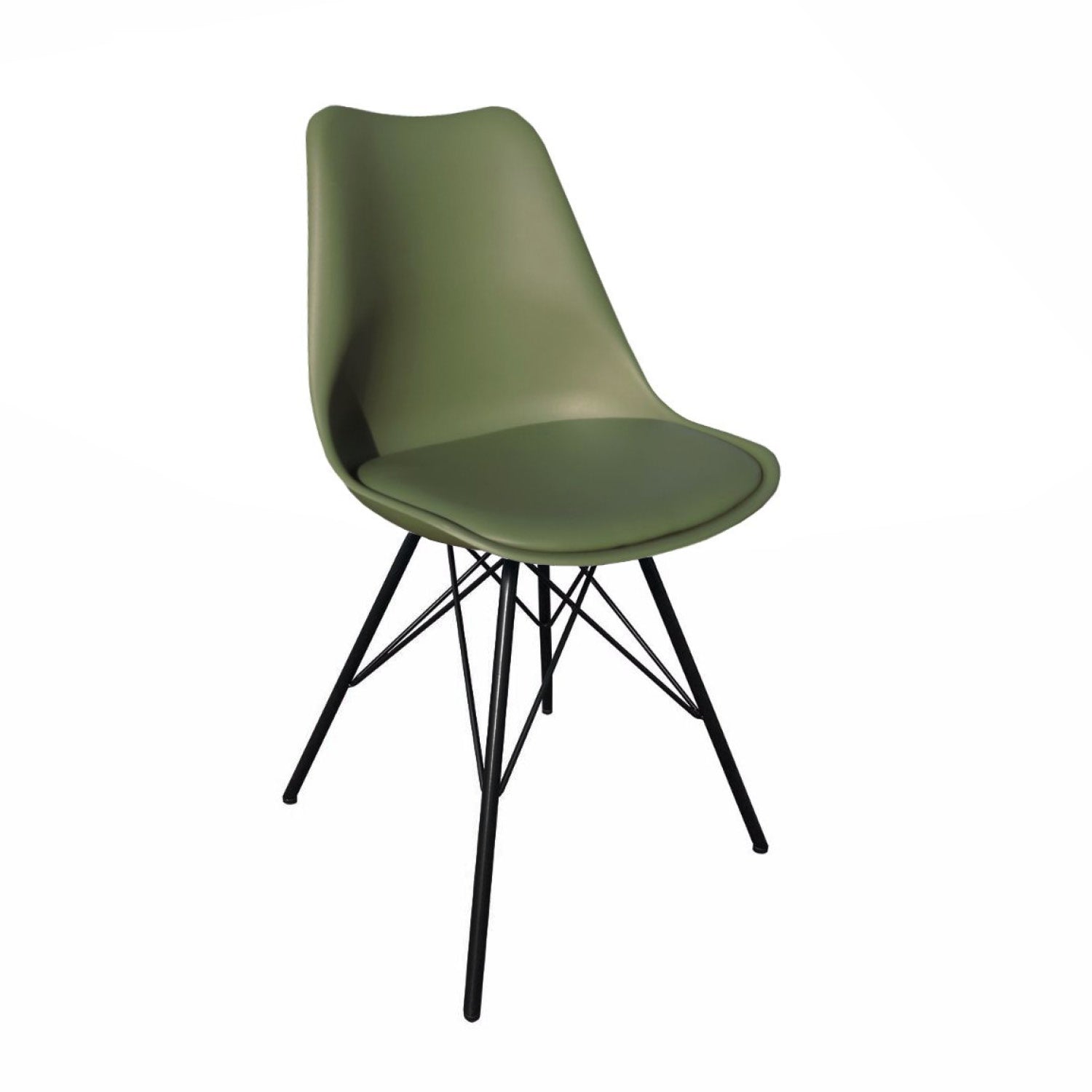Kick bucket chair Metal Luuk