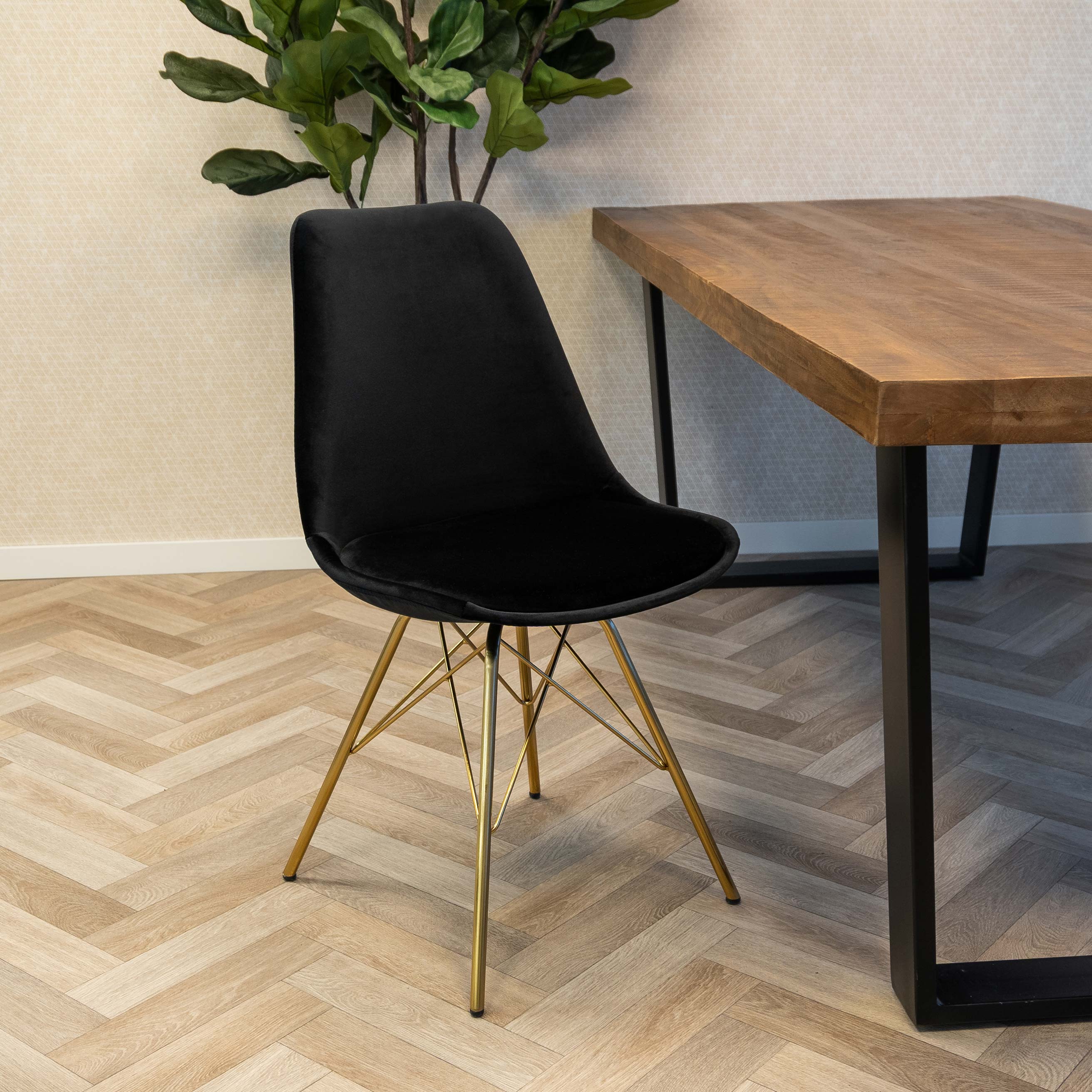 Kick kuipstoel Velvet