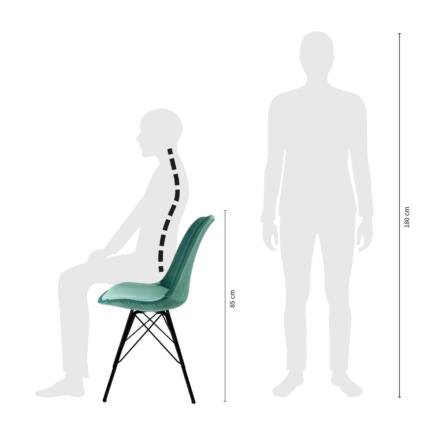 Kick kuipstoel Velvet