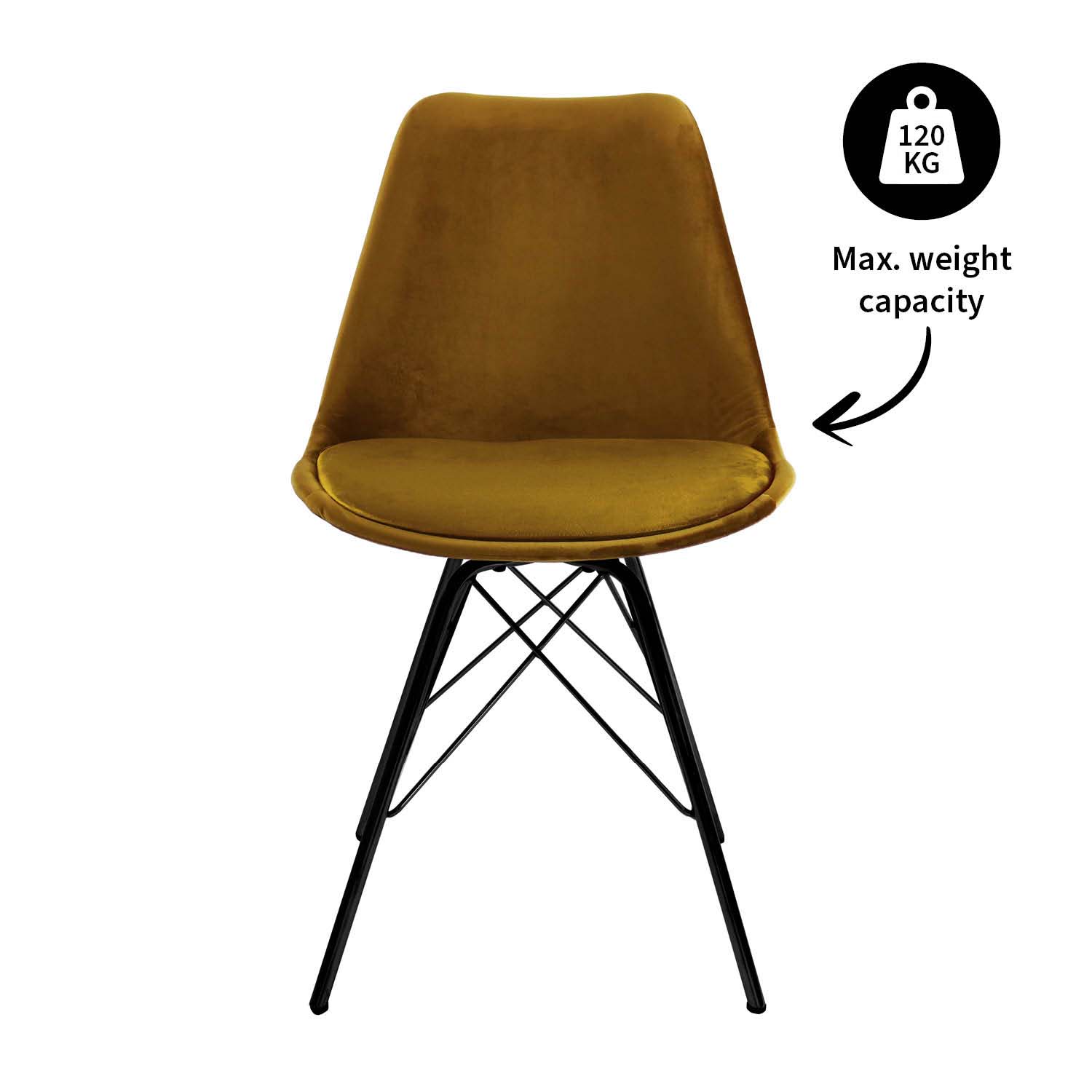 Kick kuipstoel Velvet